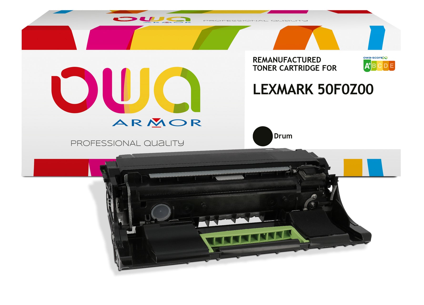 Lexmark Lexmark 50F0z00 - Remanufactured Drum Owa - Black