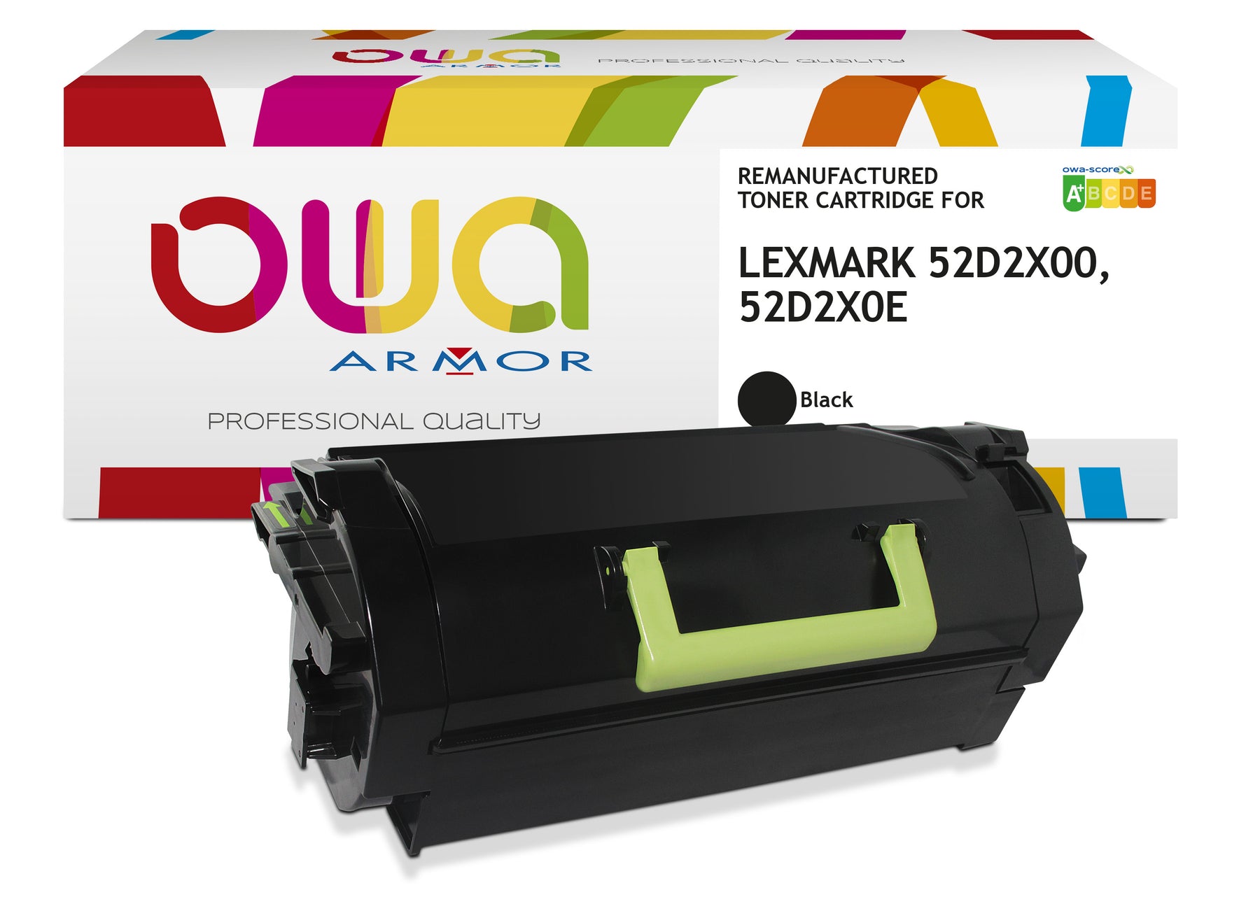 Lexmark Lexmark 52D2x00, 52D2x0e - Remanufactured Toner Owa - High Capacity - Black