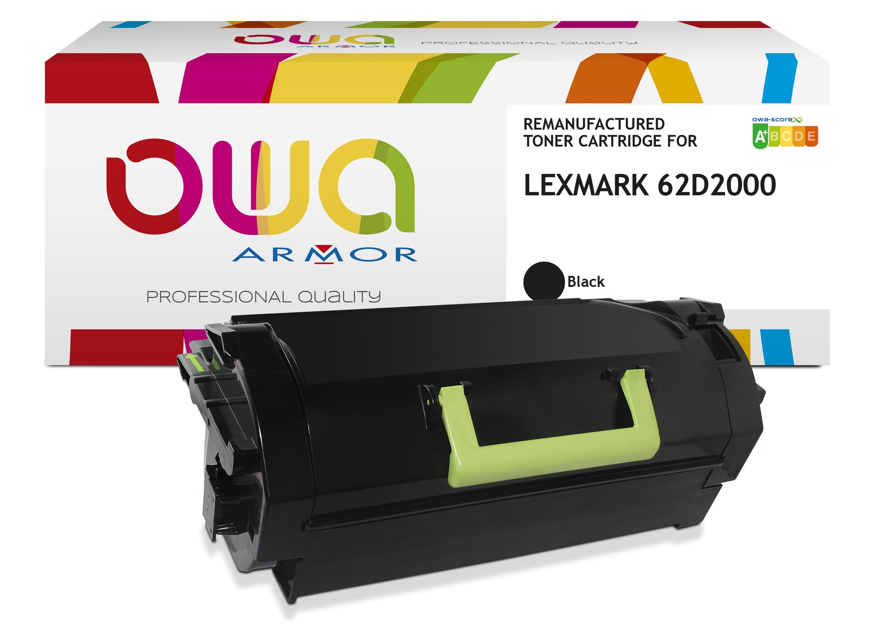 Lexmark Lexmark 62D2000 - Remanufactured Toner Owa - Black