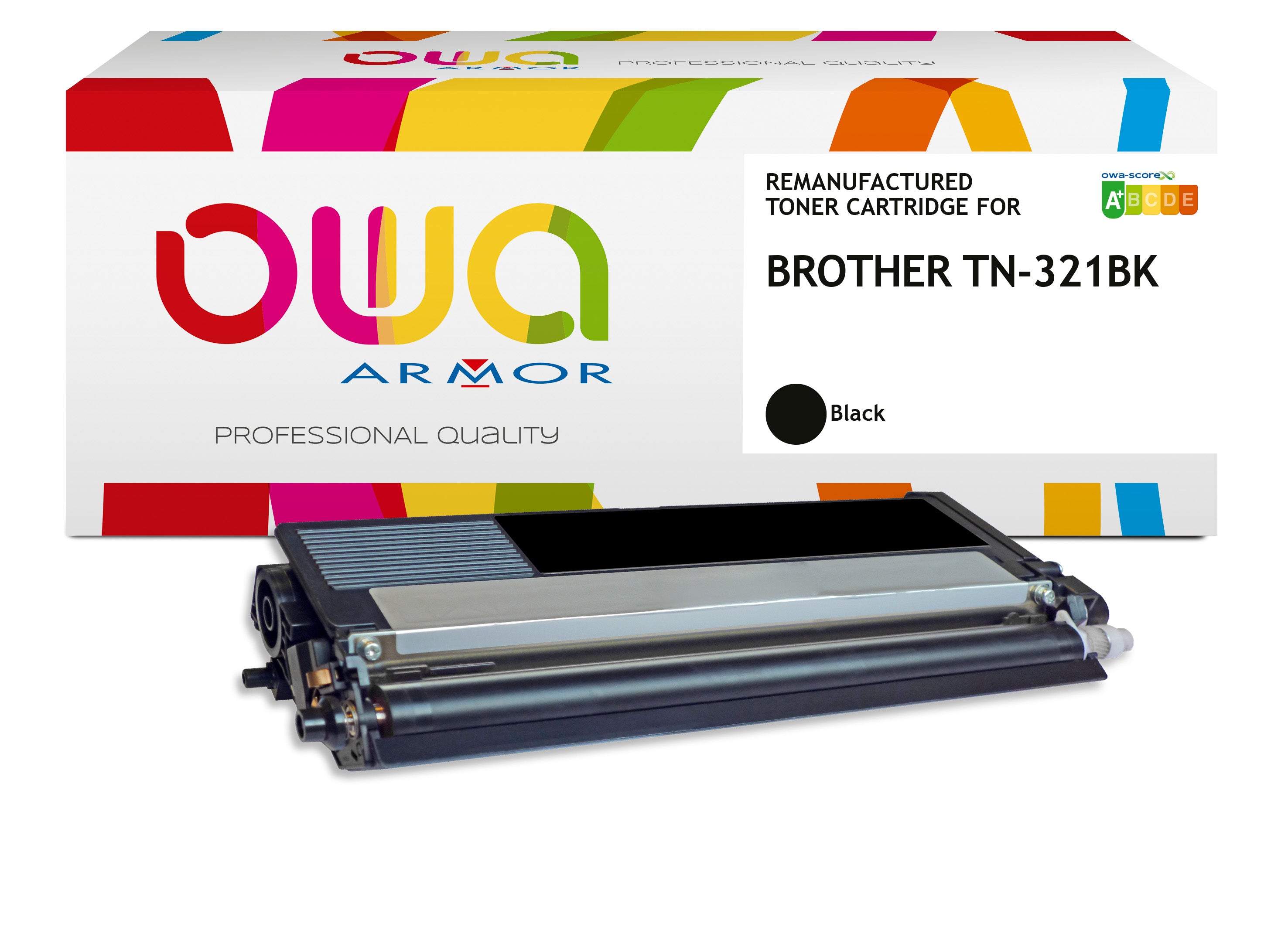 Brother Brother Tn-321Bk - Remanufactured Toner Owa - Black