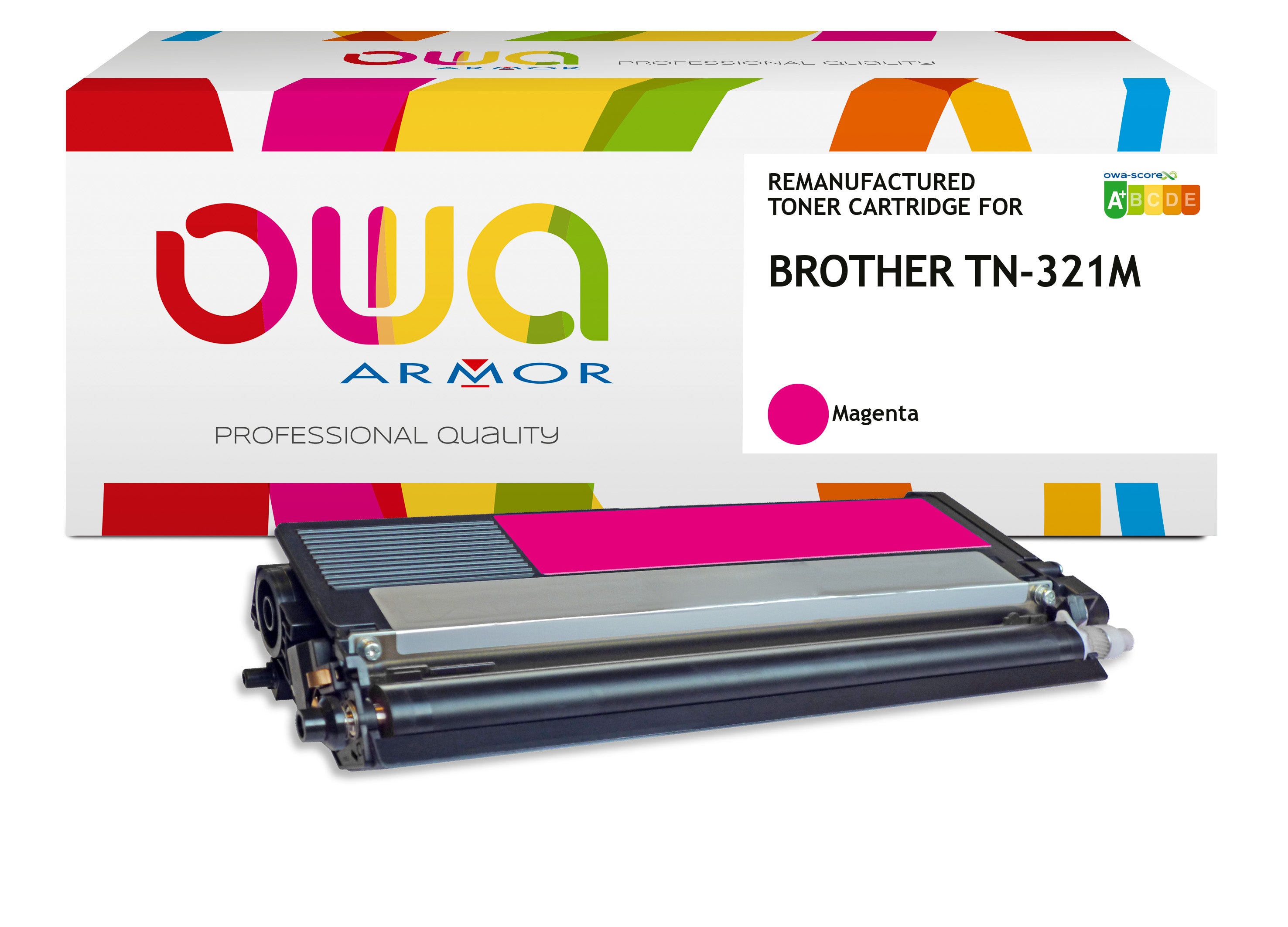 Brother Brother Tn-321M - Remanufactured Toner Owa - Magenta