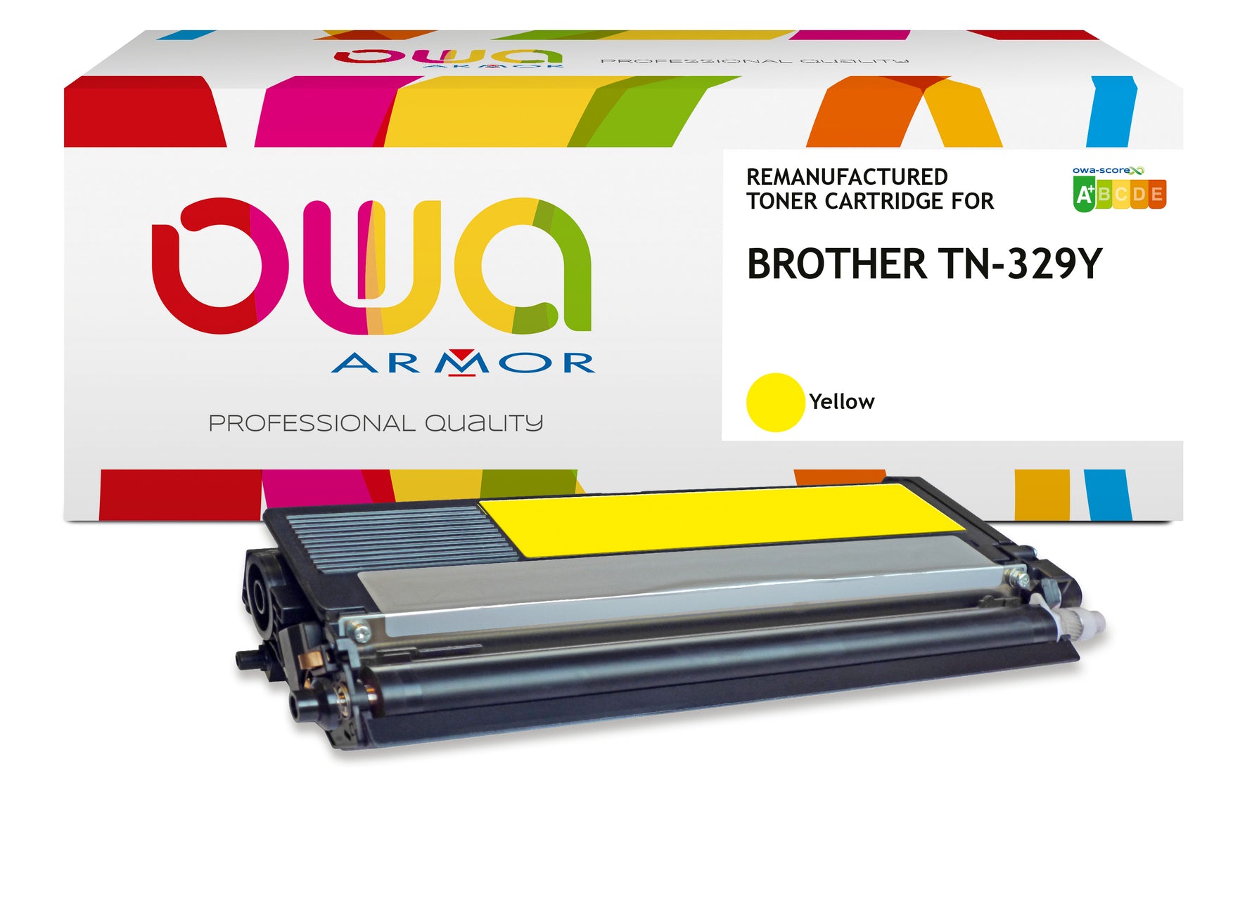 Brother Brother Tn-329Y - Remanufactured Toner Owa - High Capacity - Yellow