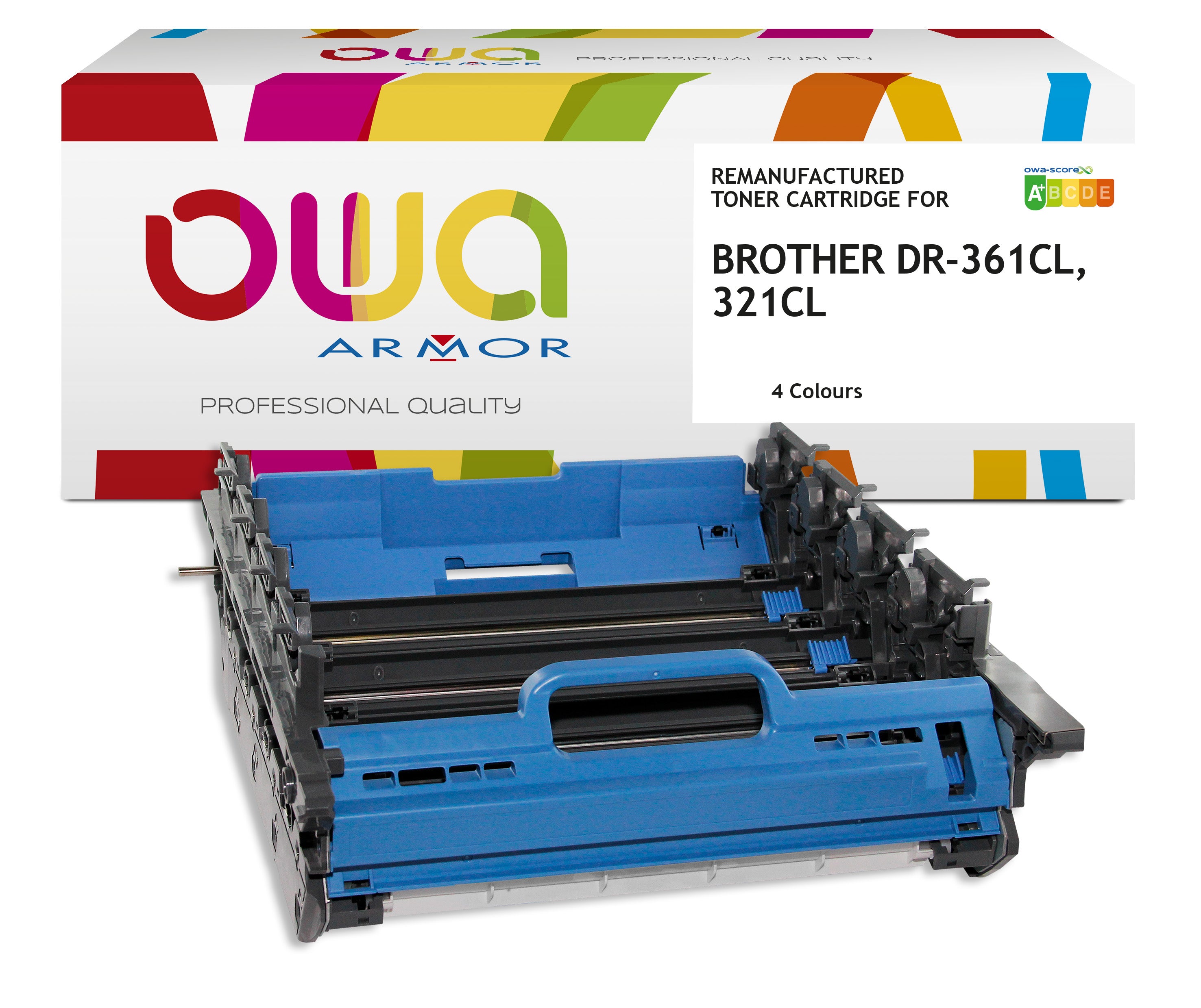 Brother Brother Dr-321Cl - Remanufactured Drum Owa - 4 Colours