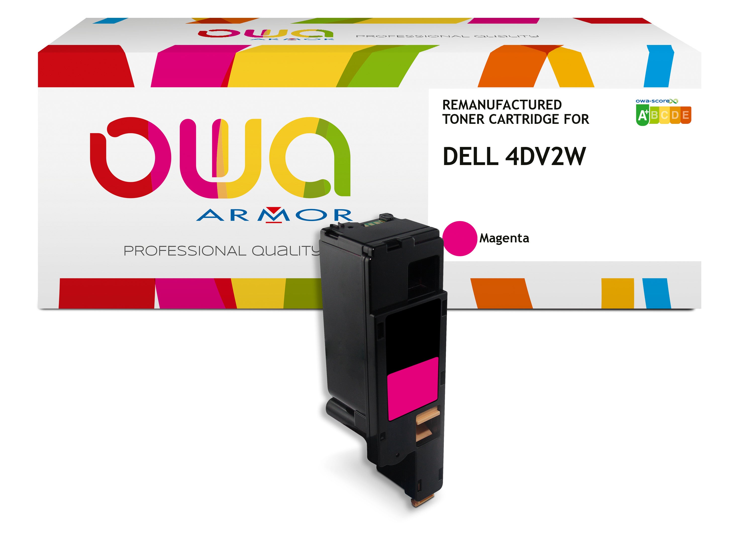 Dell Dell 593-11142, Dell 593-11018 - Remanufactured Toner Owa - High Capacity - Magenta