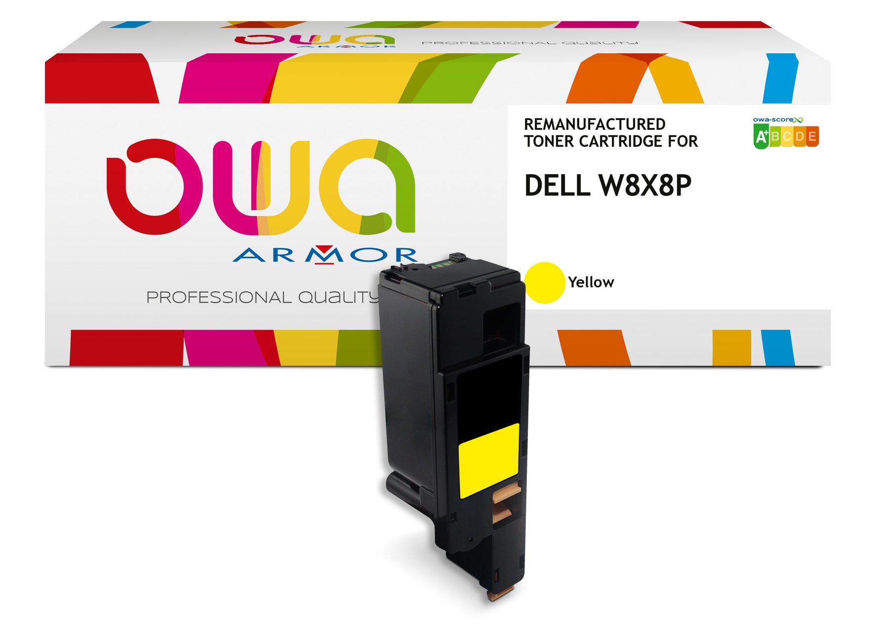 Dell Dell 593-11143, Dell 593-11019 - Remanufactured Toner Owa - High Capacity - Yellow