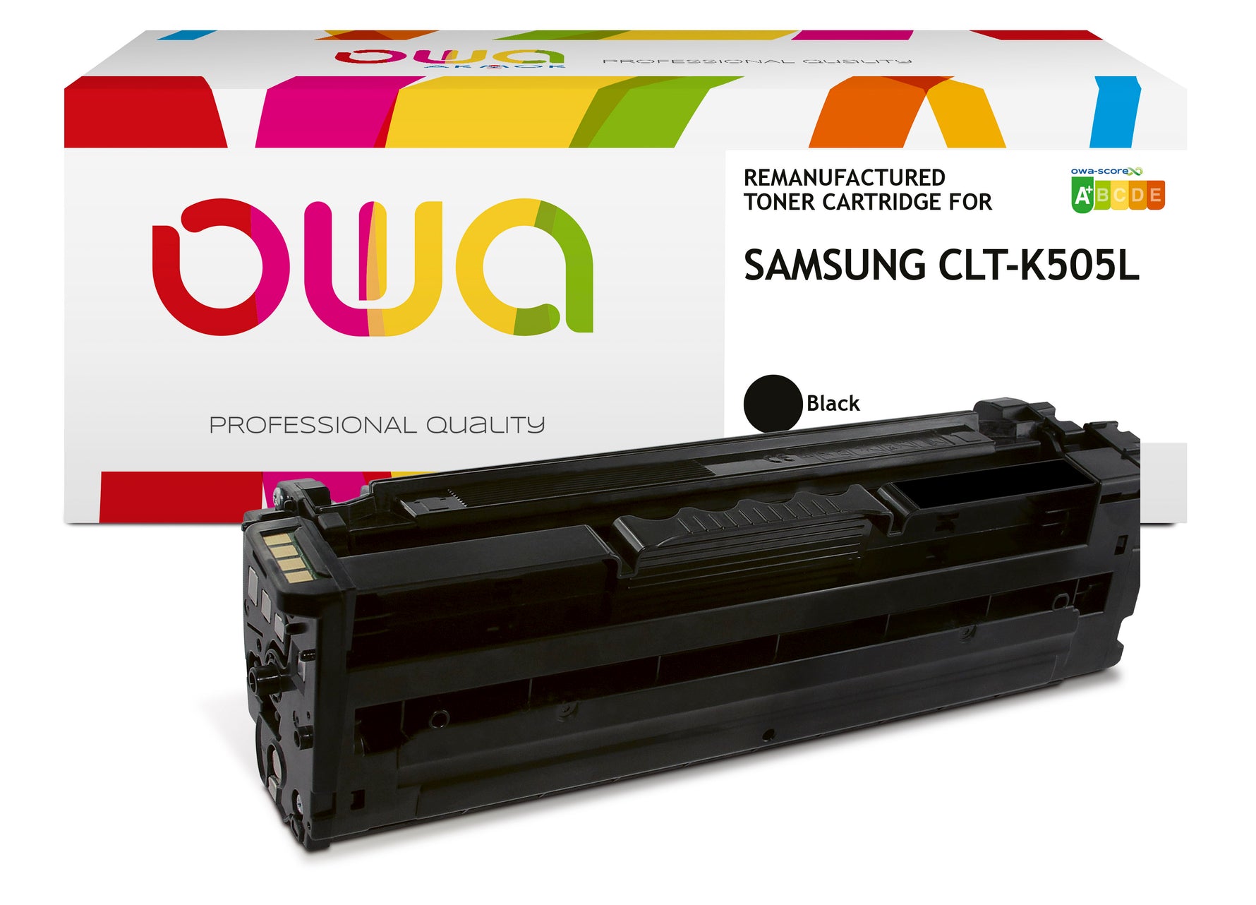 Samsung Samsung Clt-K505l/Els - Remanufactured Toner Owa - Black