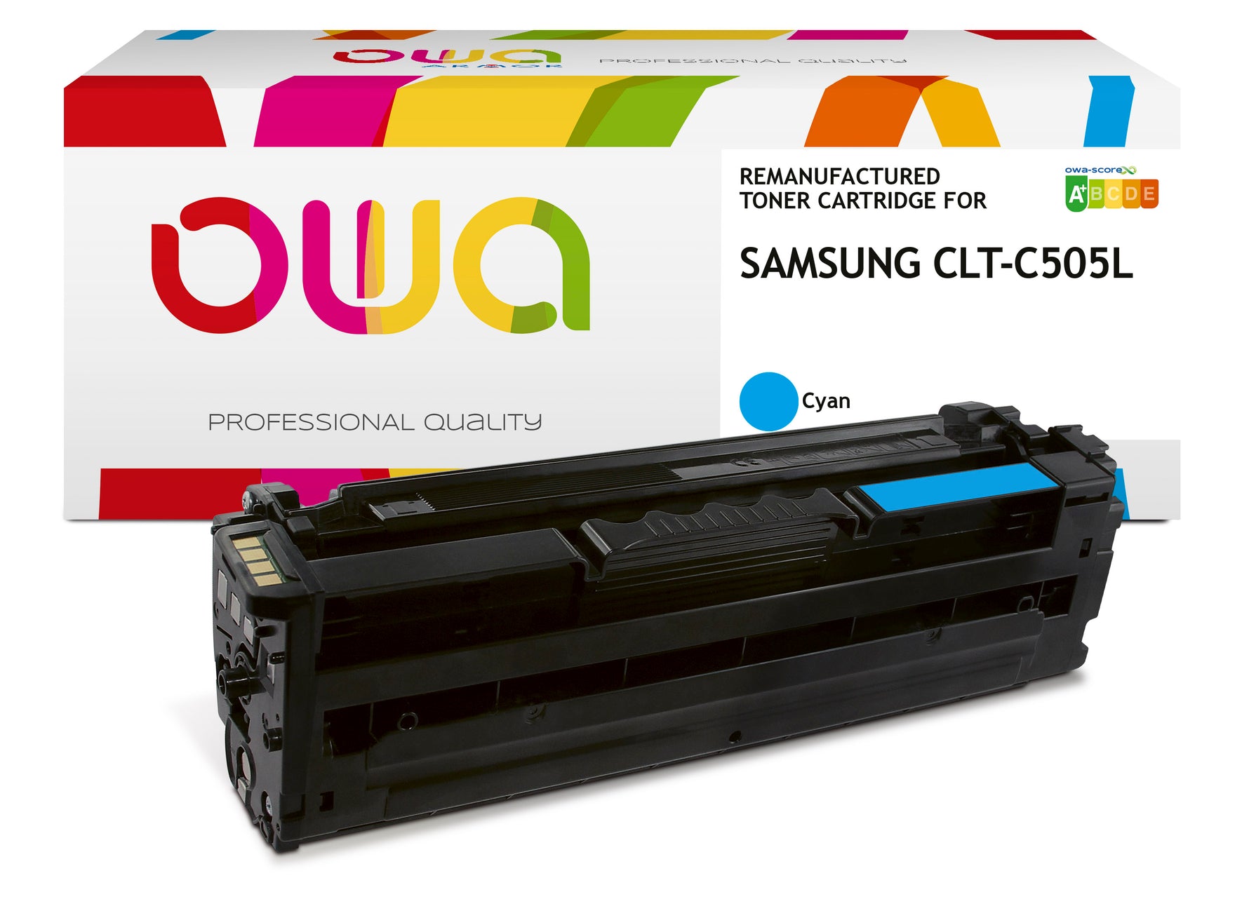 Samsung Samsung Clt-C505l/Els - Remanufactured Toner Owa - Cyan