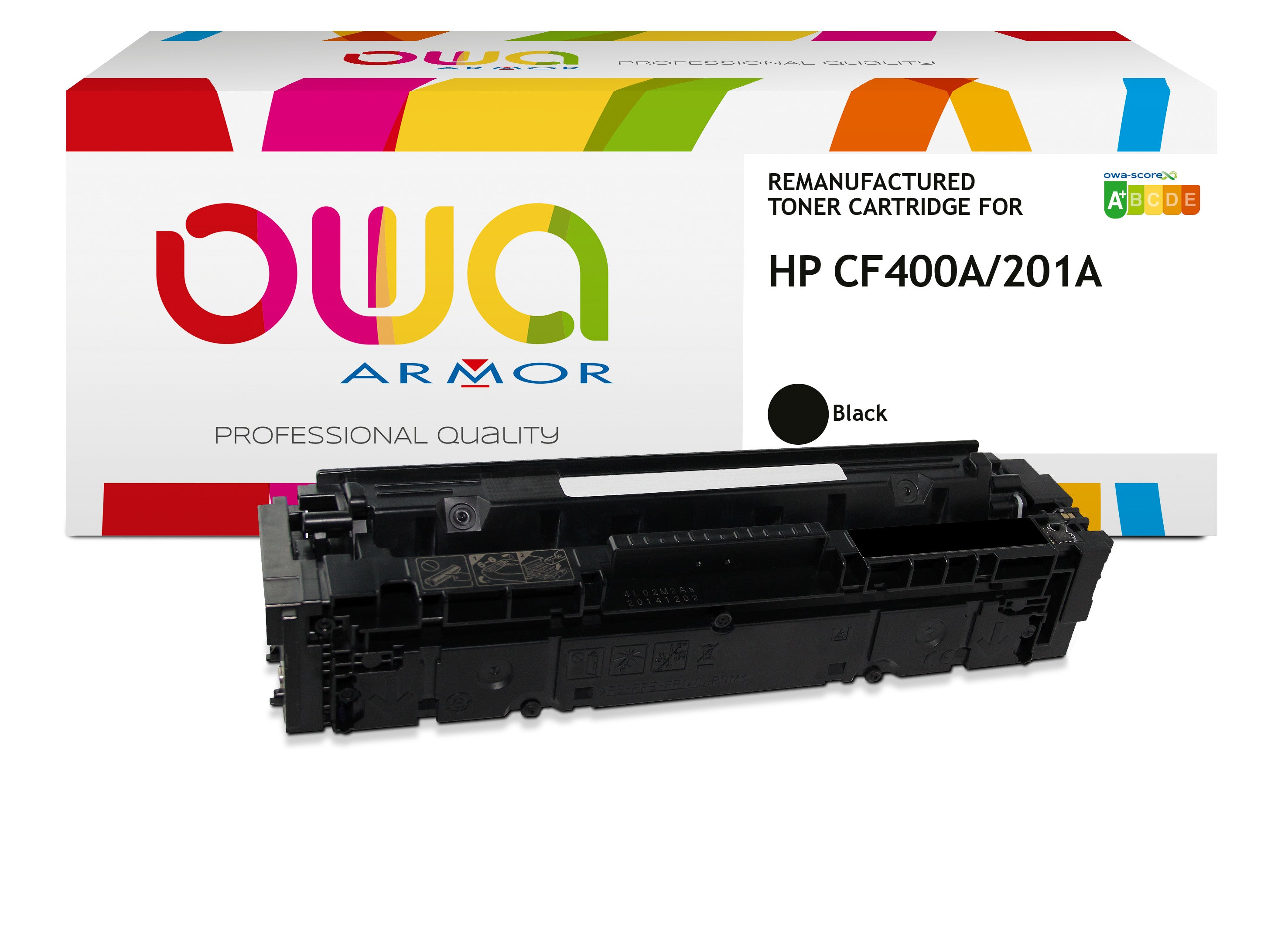 Hp Hp Cf400a - Remanufactured Toner Owa - Black