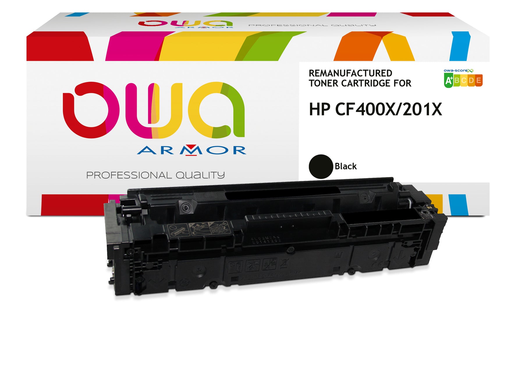 Hp Hp Cf400x - Remanufactured Toner Owa - High Capacity - Black