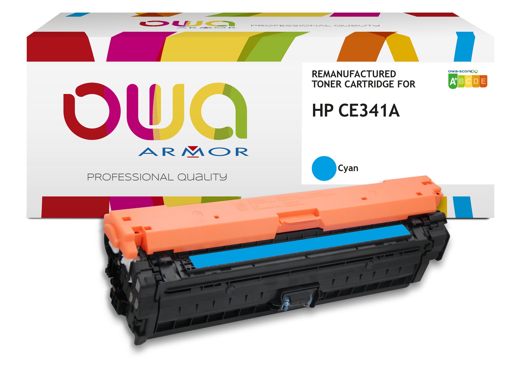 Hp Hp Ce341a - Remanufactured Toner Owa - Cyan