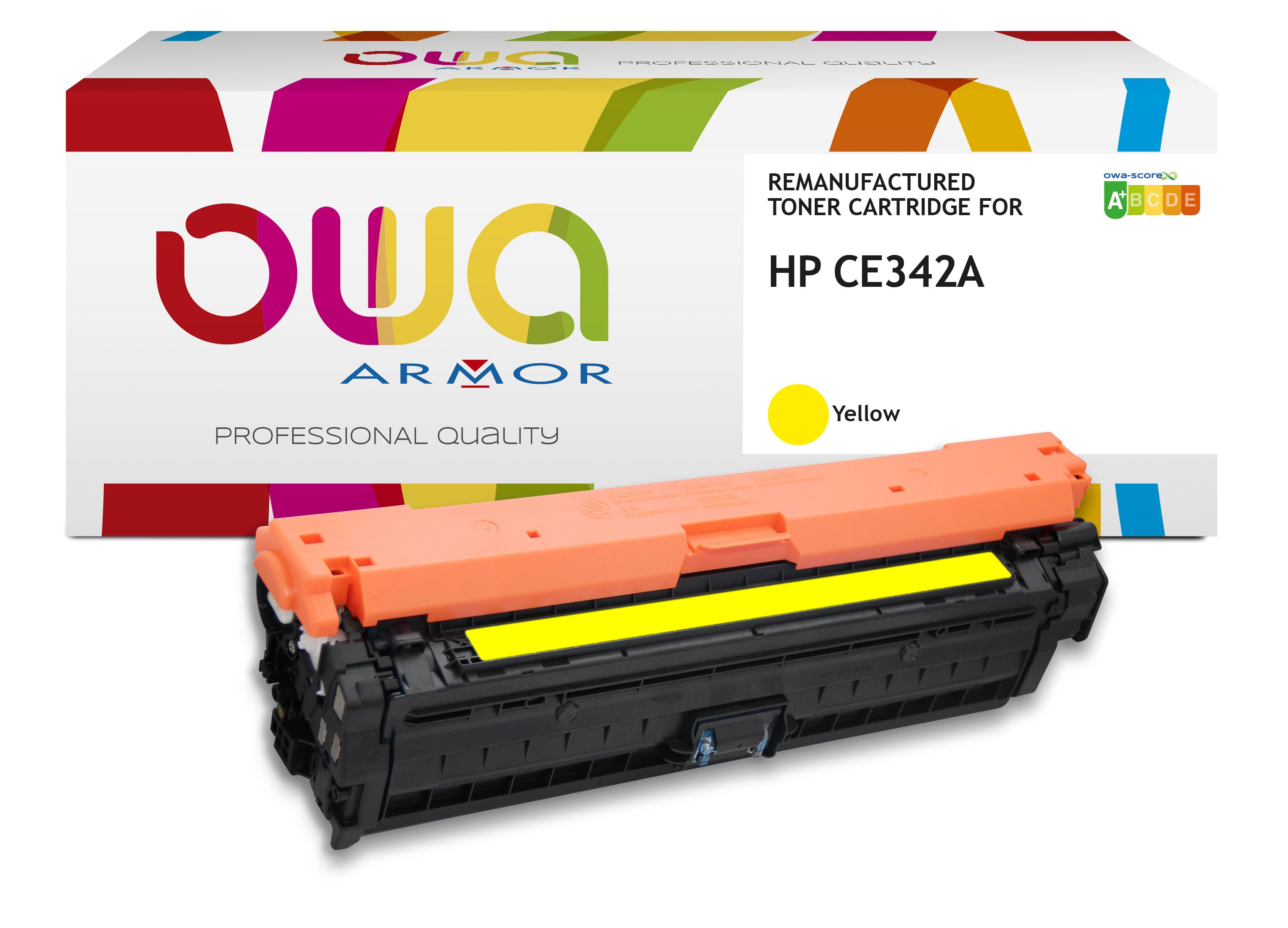 Hp Hp Ce342a - Remanufactured Toner Owa - Yellow