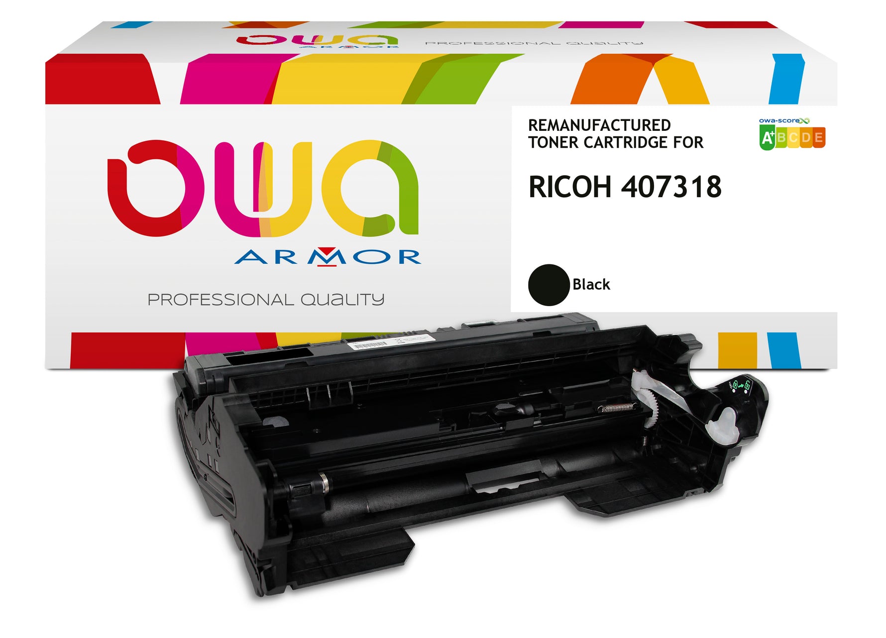 Ricoh Ricoh 407324 - Remanufactured Drum Owa - Black