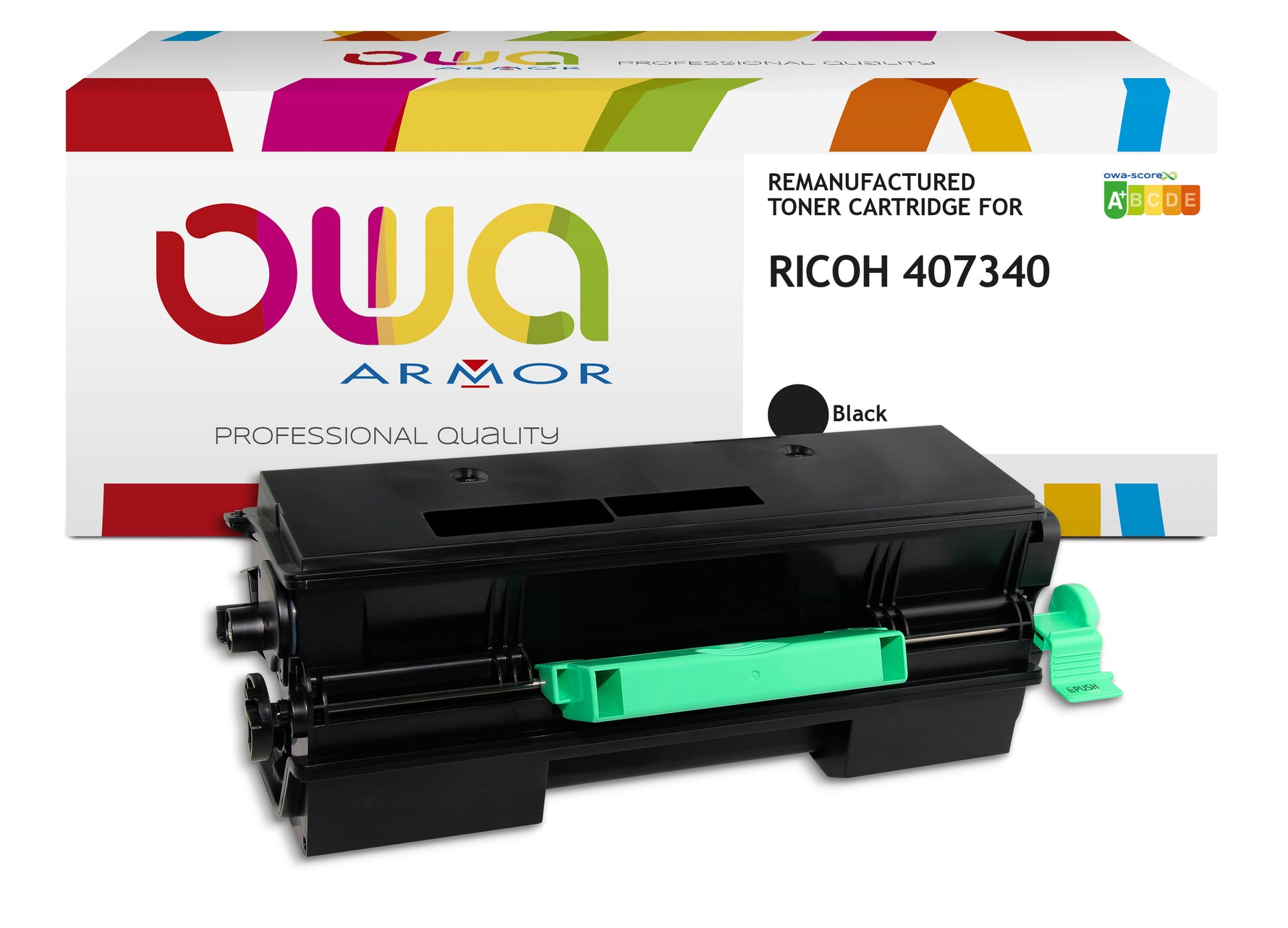 Ricoh Ricoh 407340 - Remanufactured Toner Owa - Black