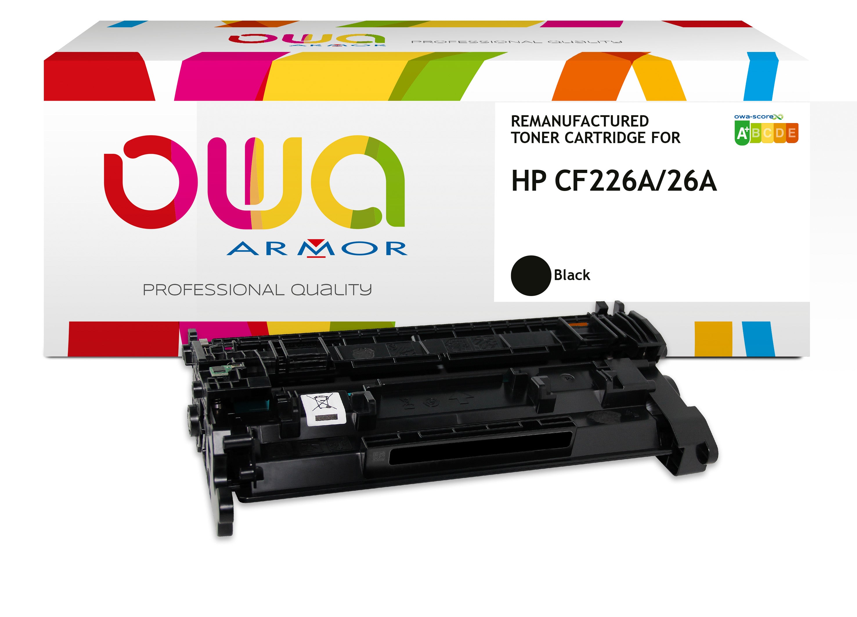 Hp Hp Cf226a - Remanufactured Toner Owa - Black