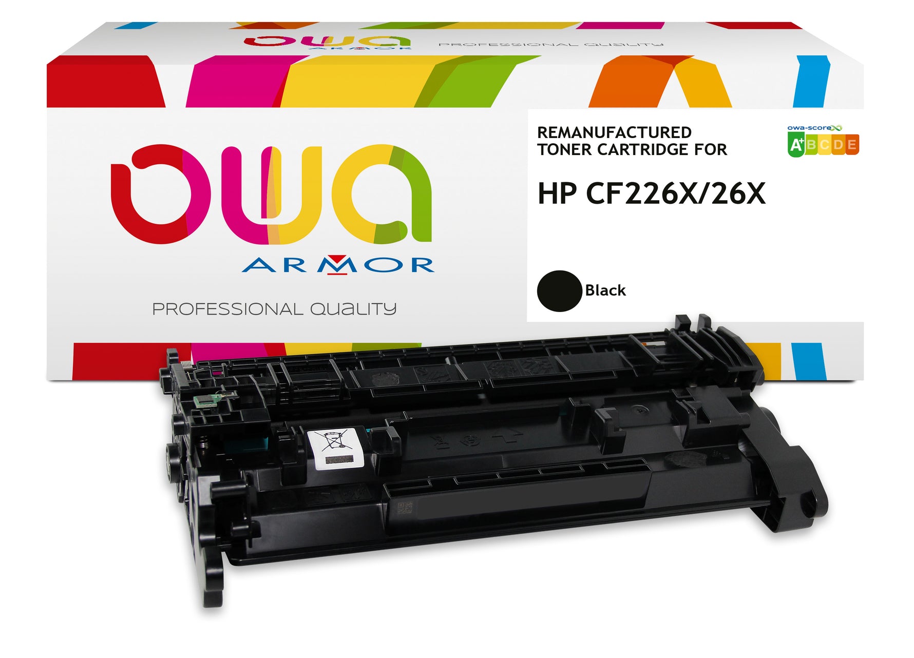 Hp Hp Cf226x - Remanufactured Toner Owa - High Capacity - Black