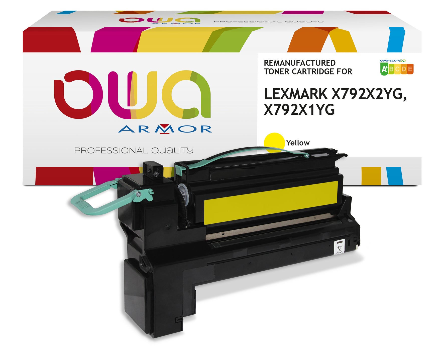 Lexmark Lexmark X792x1yg, Lexmark X792x2yg - Remanufactured Toner Owa - High Capacity - Yellow