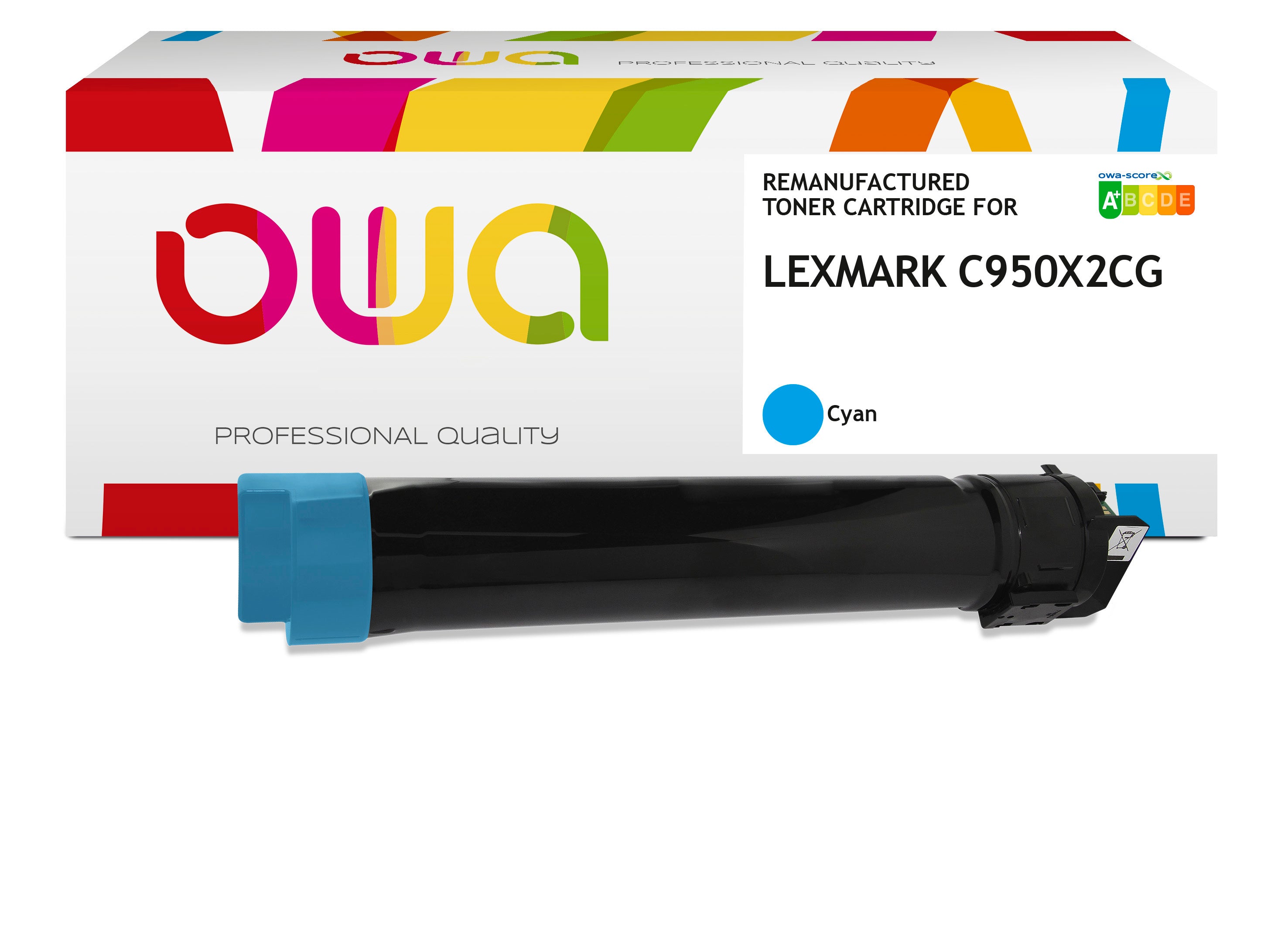 Lexmark Lexmark C950x2cg - Remanufactured Toner Owa - Cyan