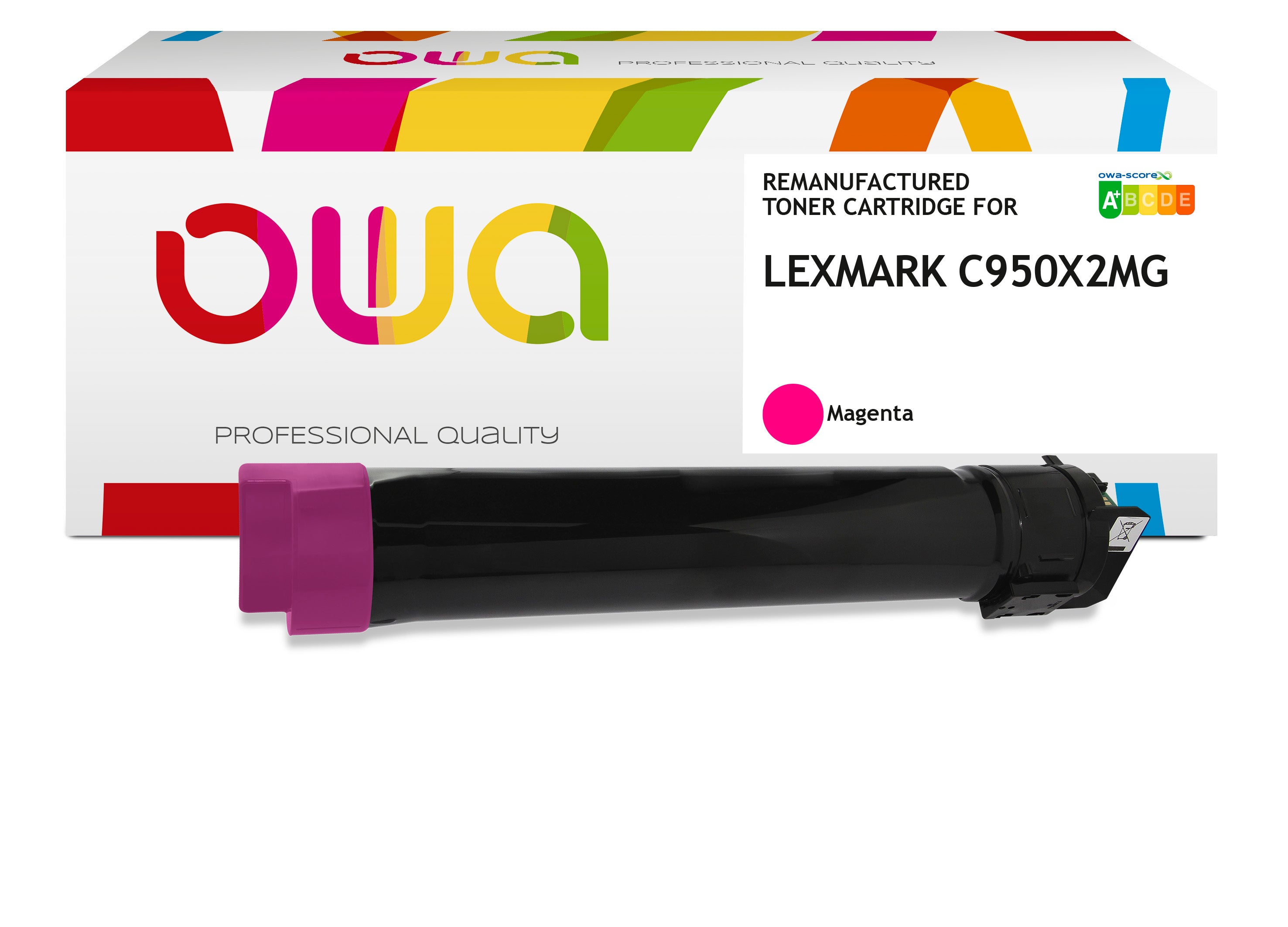 Lexmark Lexmark C950x2mg - Remanufactured Toner Owa - Magenta