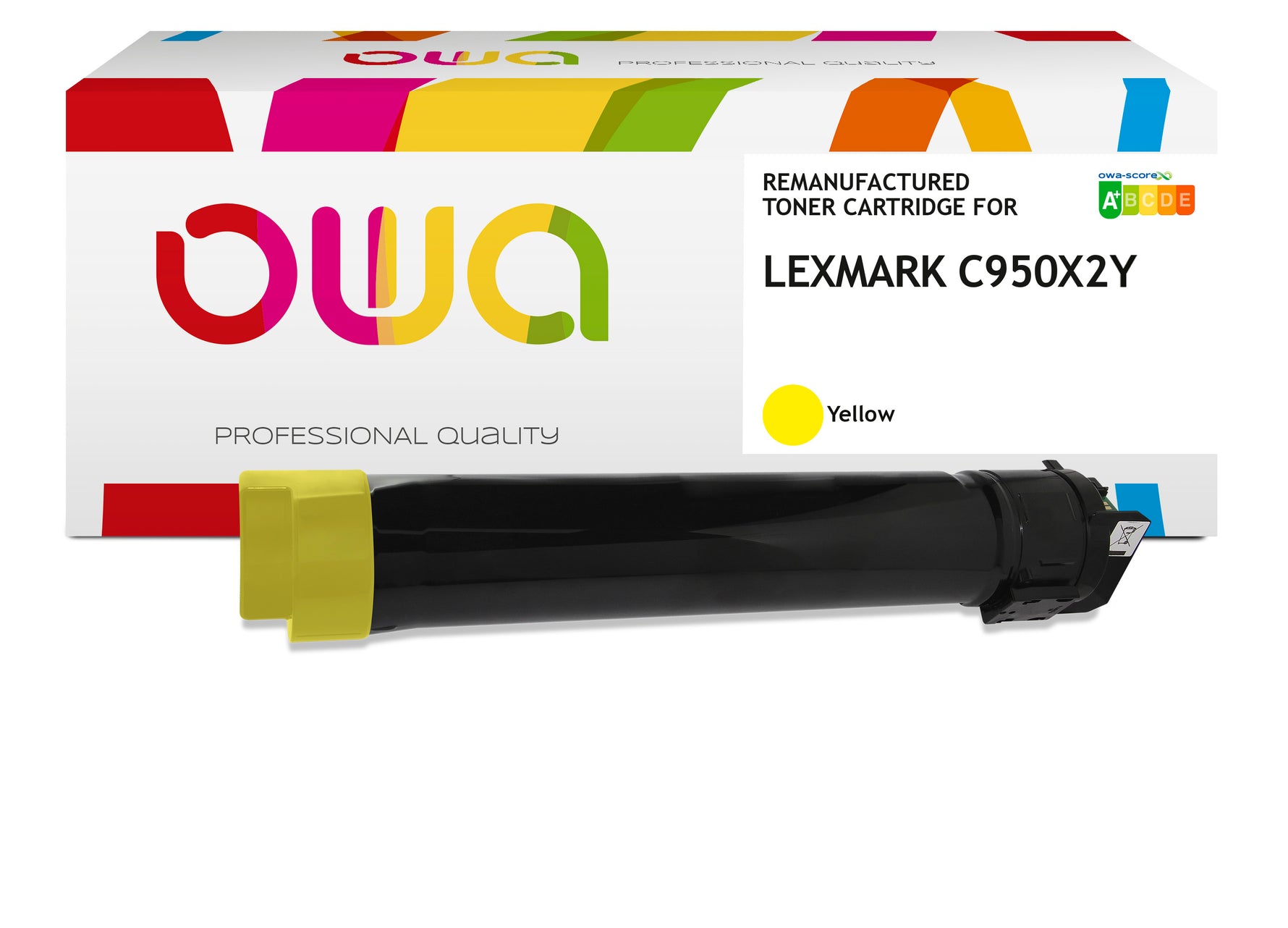 Lexmark Lexmark C950x2yg - Remanufactured Toner Owa - Yellow