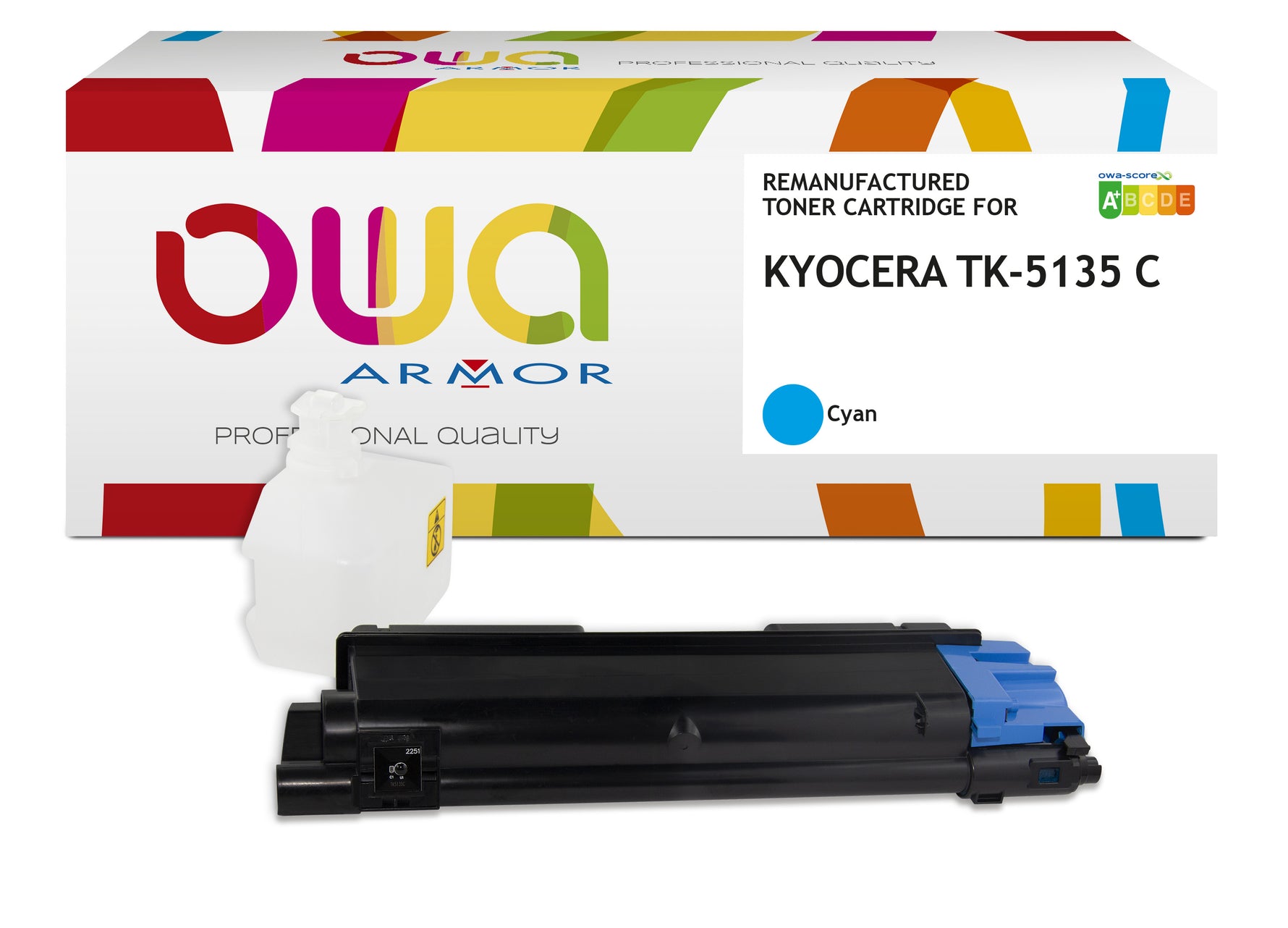 Kyocera Kyocera Tk-5135 C - Remanufactured Toner Owa - Cyan