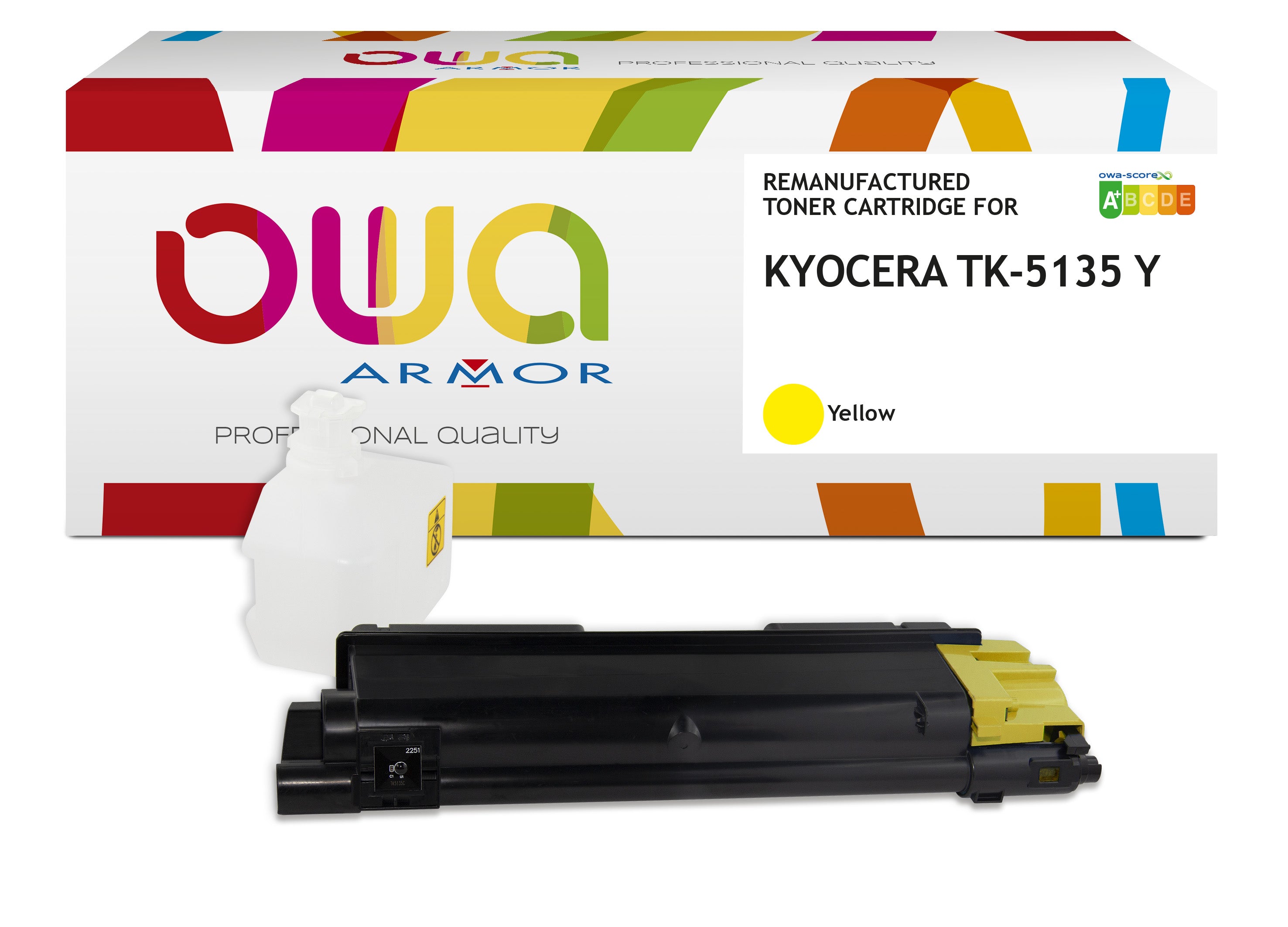 Kyocera Kyocera Tk-5135 Y - Remanufactured Toner Owa - Yellow