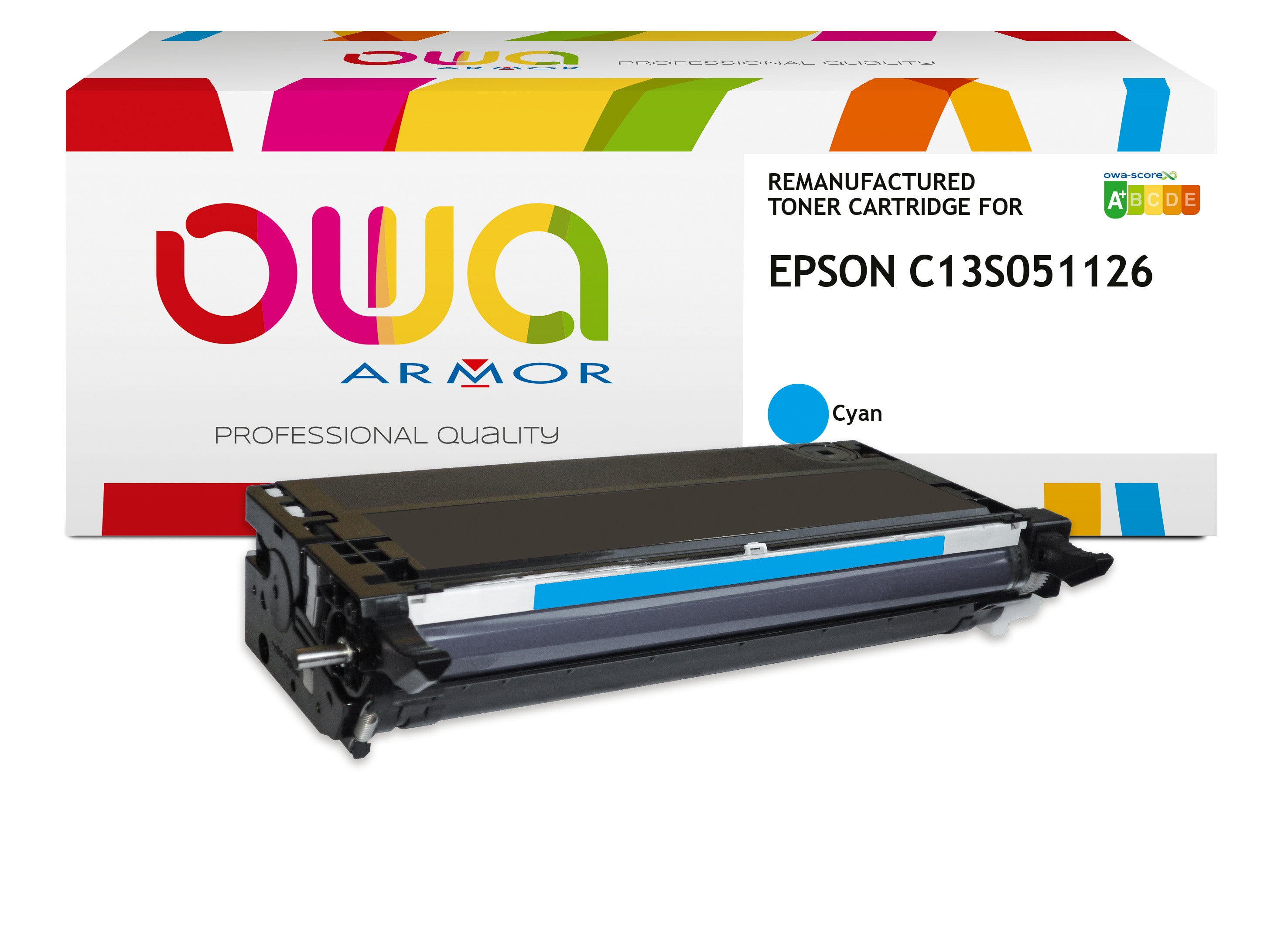 Epson Epson C13s051126 - Remanufactured Toner Owa - High Capacity - Cyan