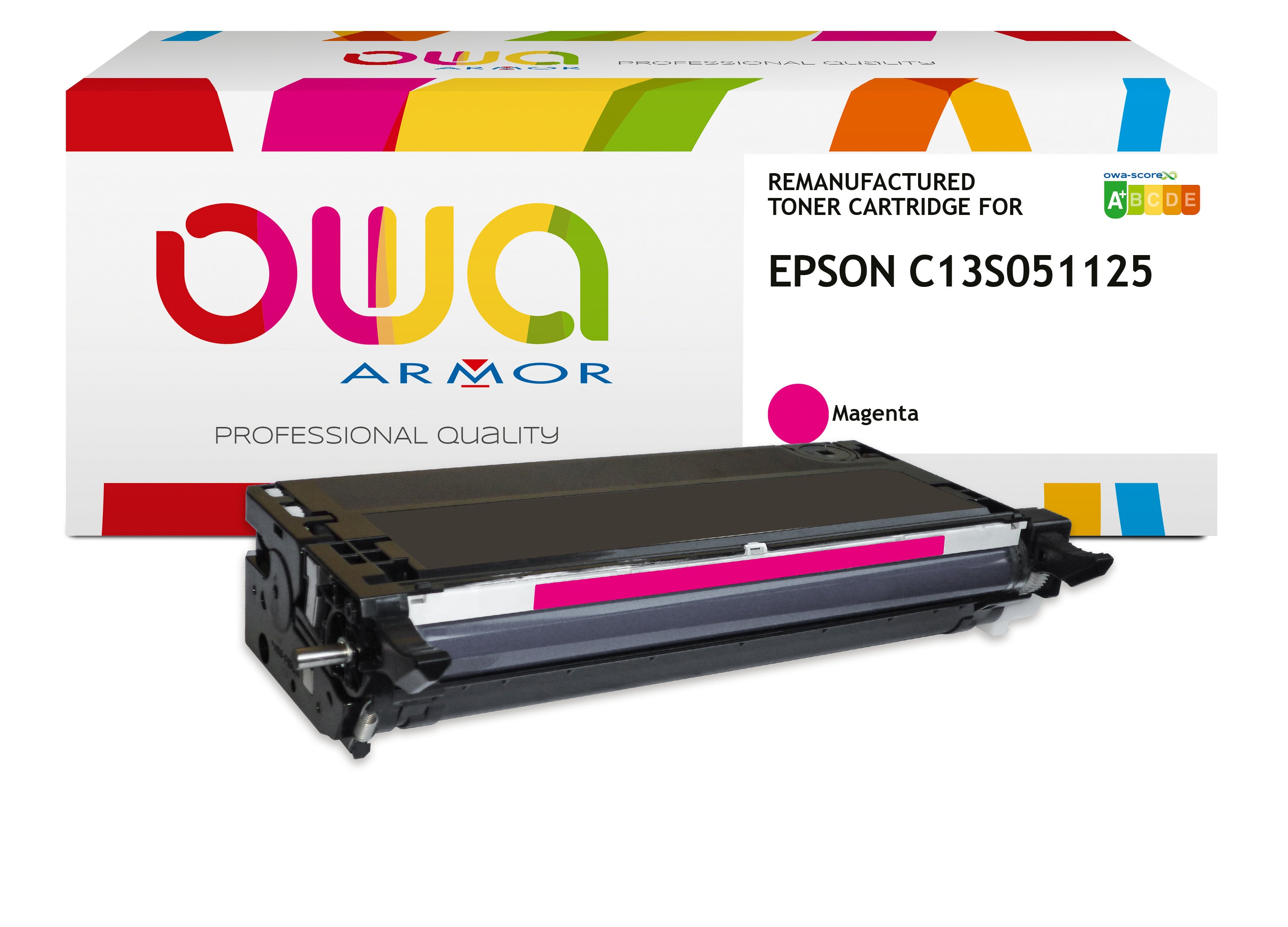 Epson Epson C13s051125 - Remanufactured Toner Owa - High Capacity - Magenta