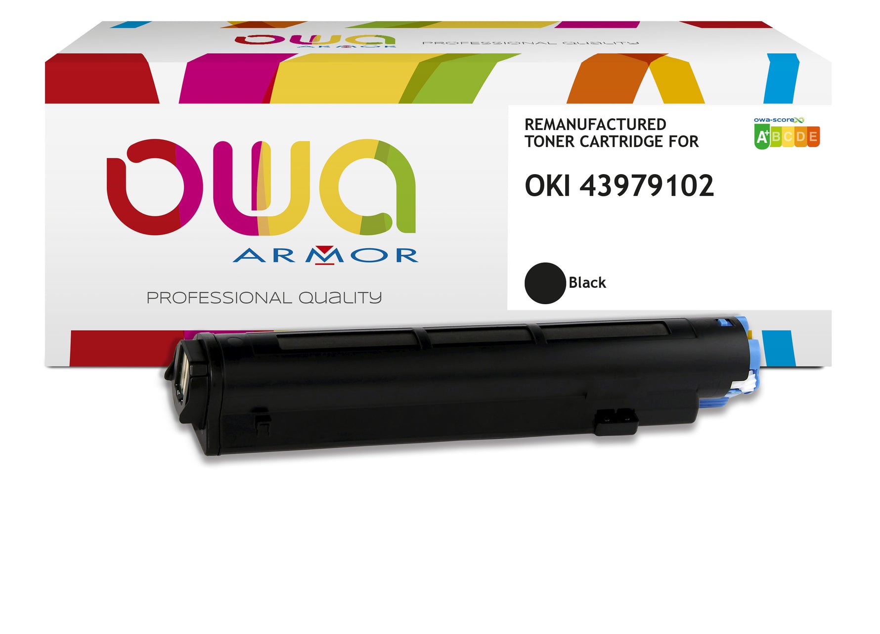 Oki Oki 43979102 - Remanufactured Toner Owa - Black