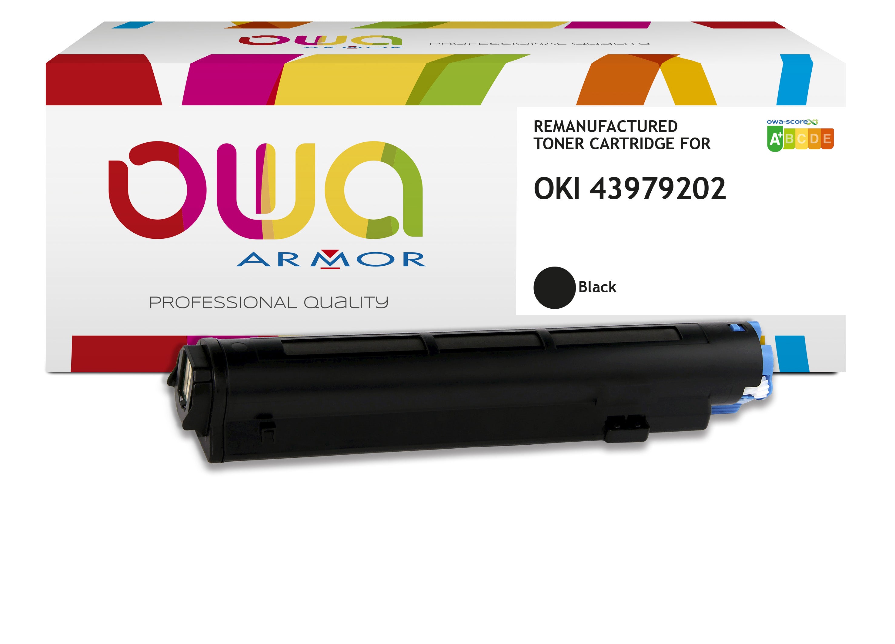 Oki Oki 43979202 - Remanufactured Toner Owa - High Capacity - Black