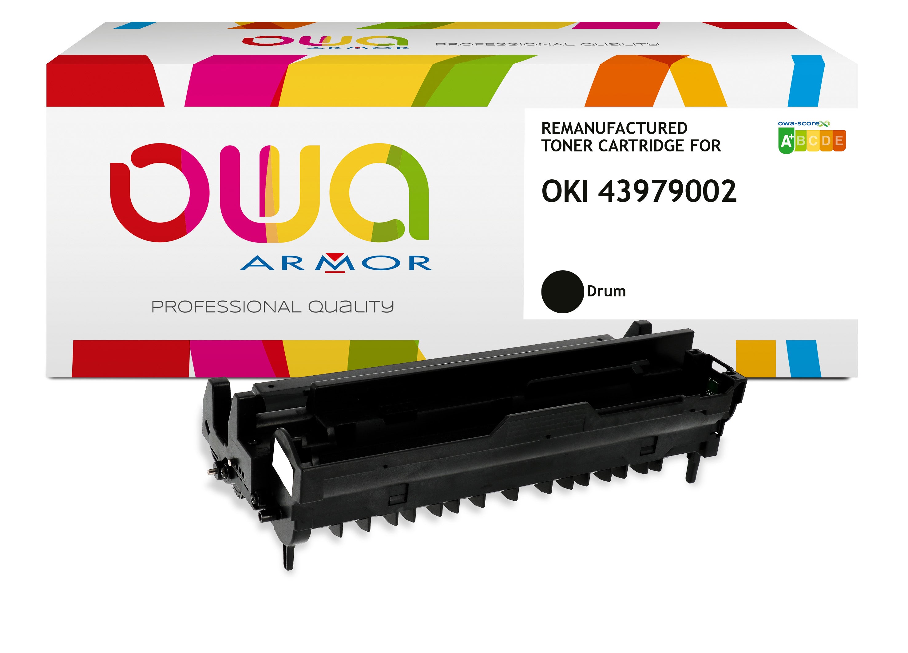 Oki Oki 43979002 - Remanufactured Drum Owa - Black