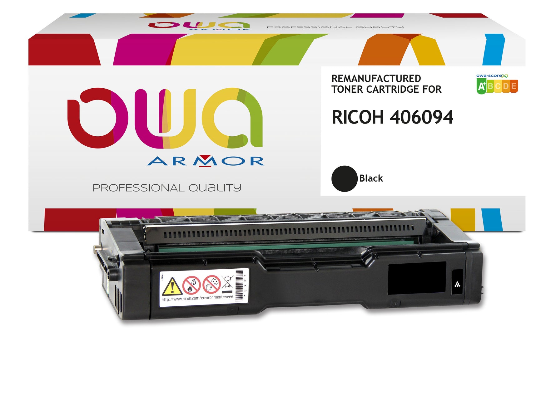 Ricoh Ricoh Spc220 - Remanufactured Toner Owa - Black