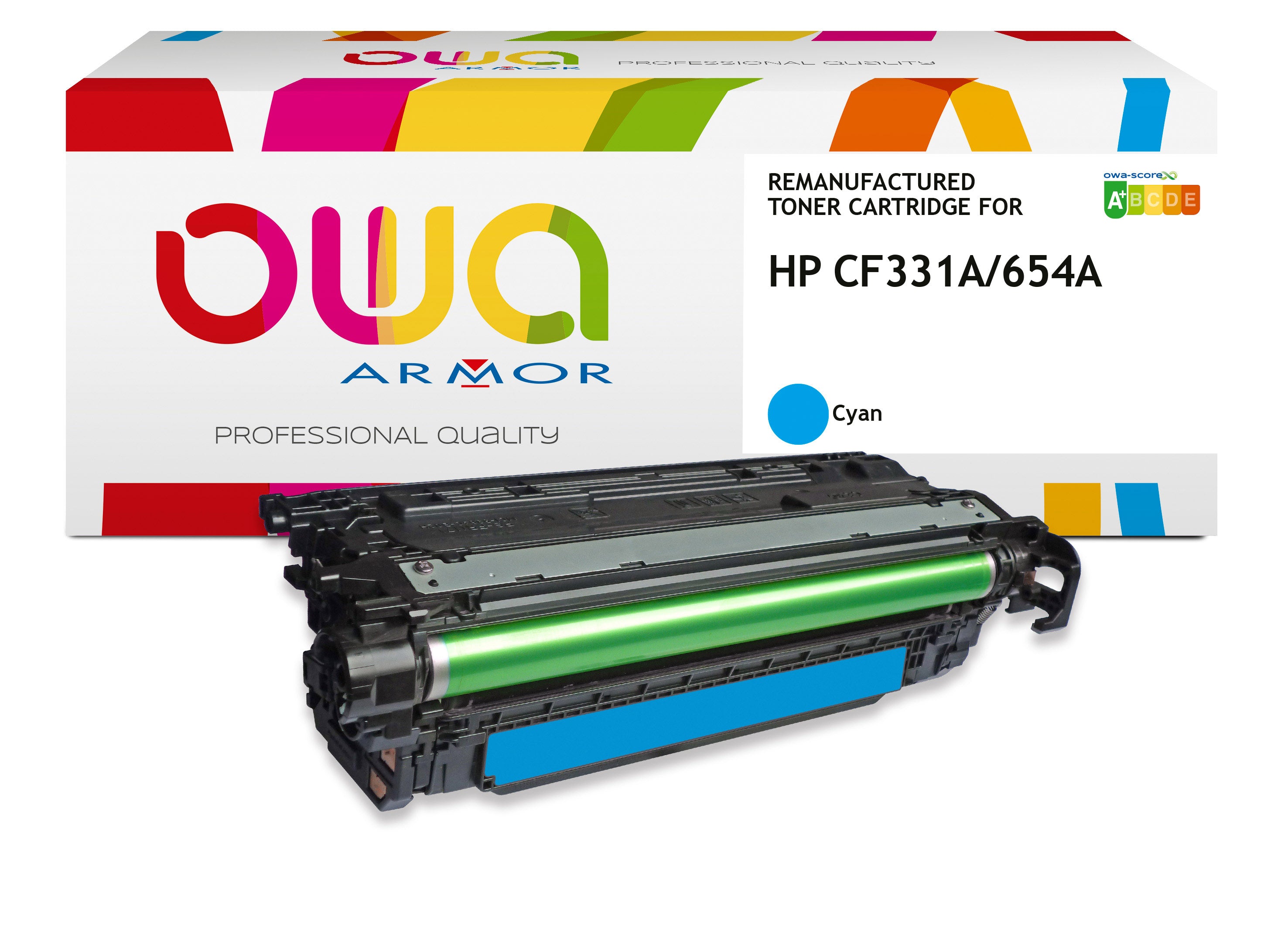 Hp Hp Cf331a - Remanufactured Toner Owa - Cyan