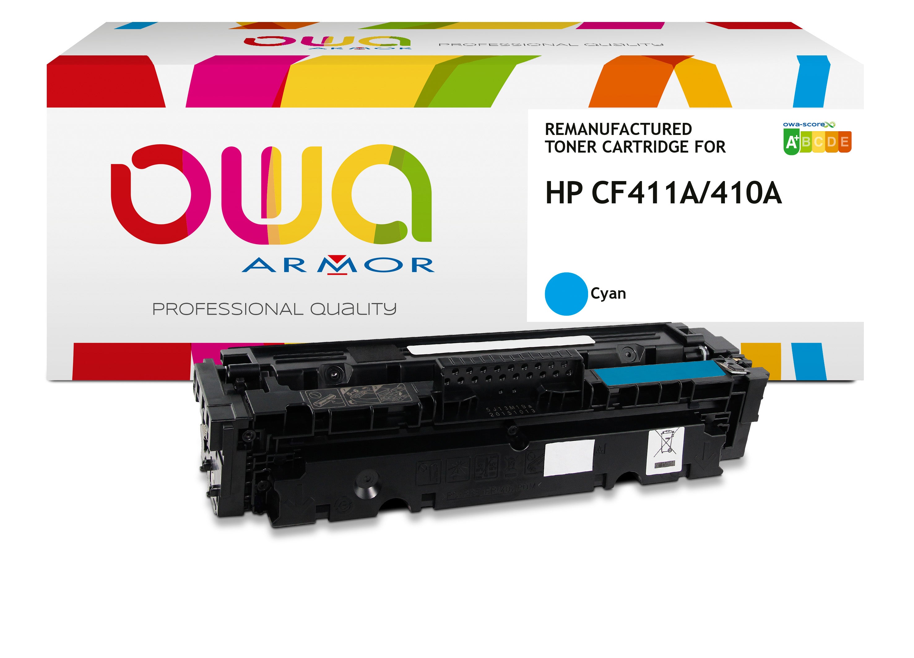 Hp Hp Cf411a - Remanufactured Toner Owa - Cyan
