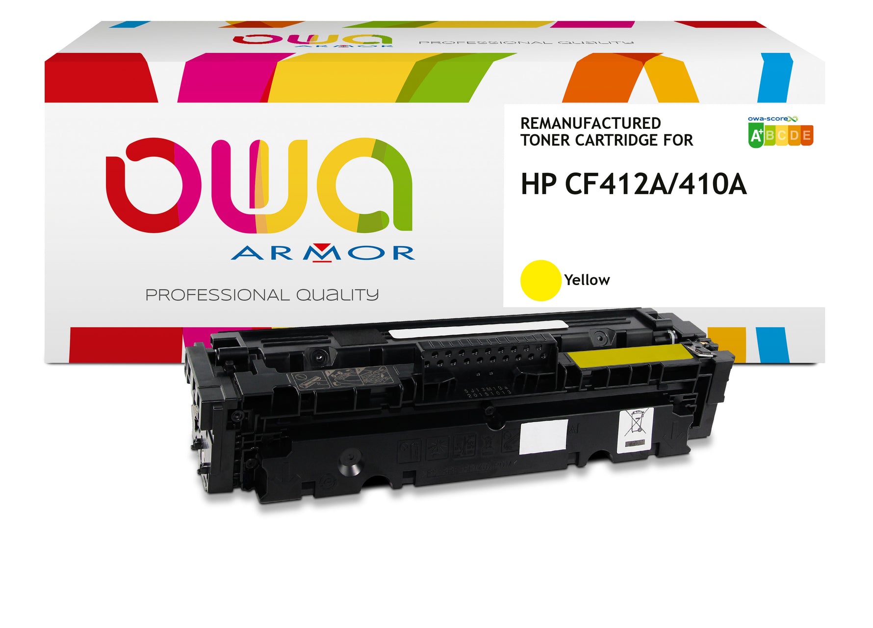 Hp Hp Cf412a - Remanufactured Toner Owa - Yellow