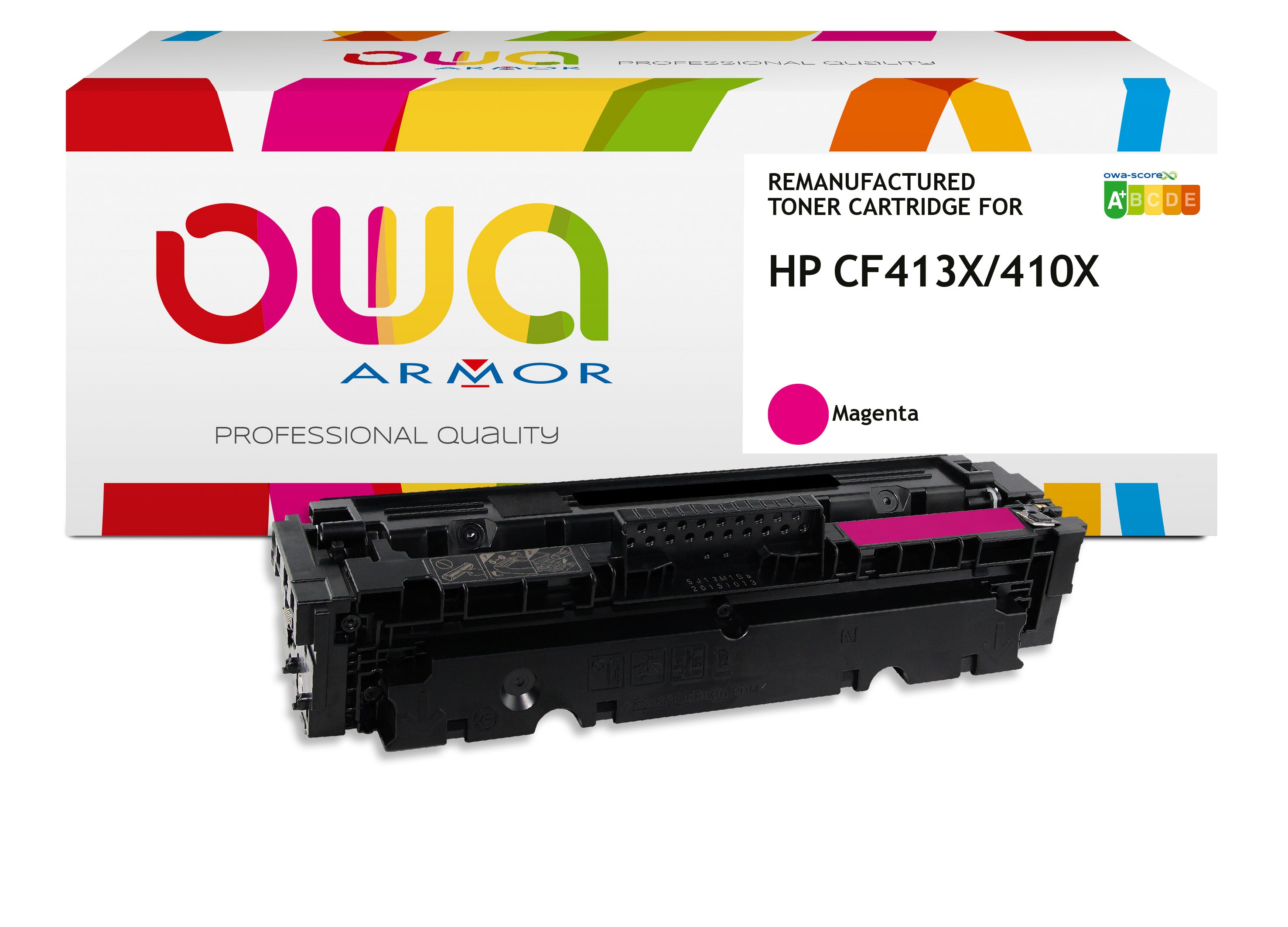 Hp Hp Cf413x - Remanufactured Toner Owa - High Capacity - Magenta
