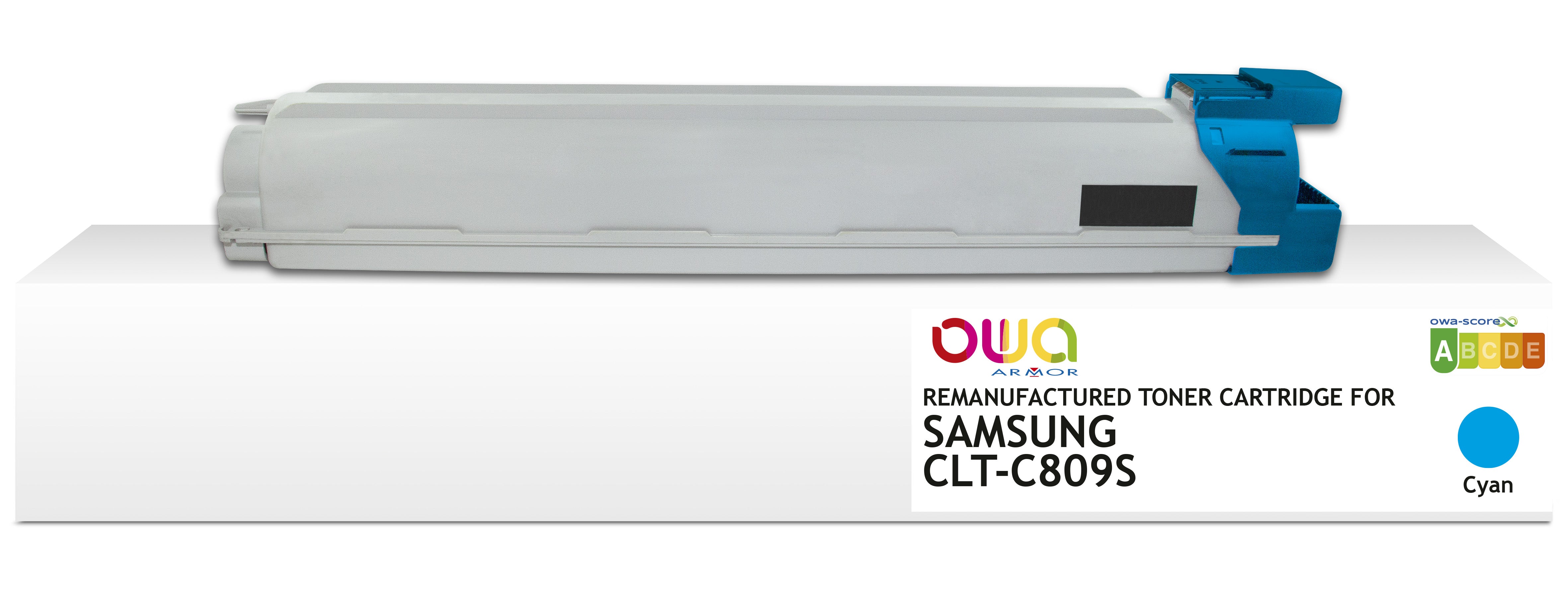 Samsung Samsung Clt-C809s/Els - Remanufactured Toner Owa - Cyan