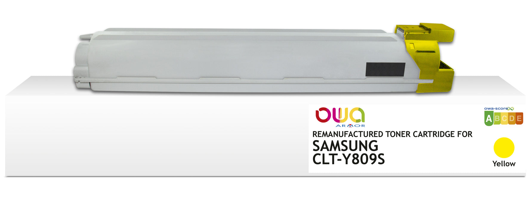 Samsung Samsung Clt-Y809s/Els - Remanufactured Toner Owa - Yellow