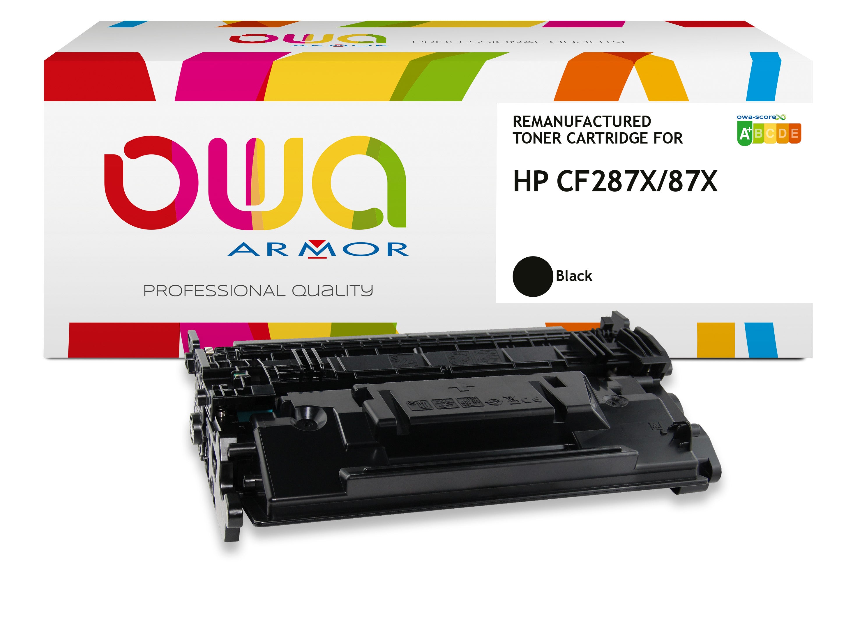 Hp Hp Cf287x - Remanufactured Toner Owa - High Capacity - Black