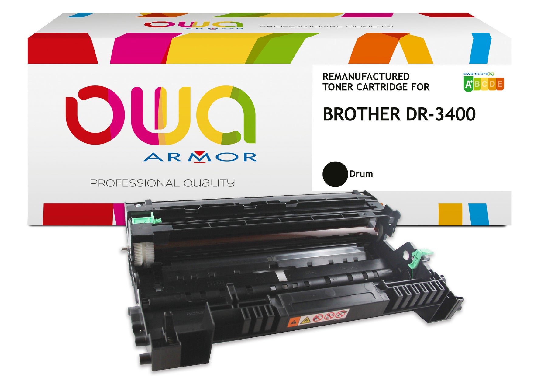 Brother Brother Dr-3400 - Remanufactured Drum Owa - Drum Black