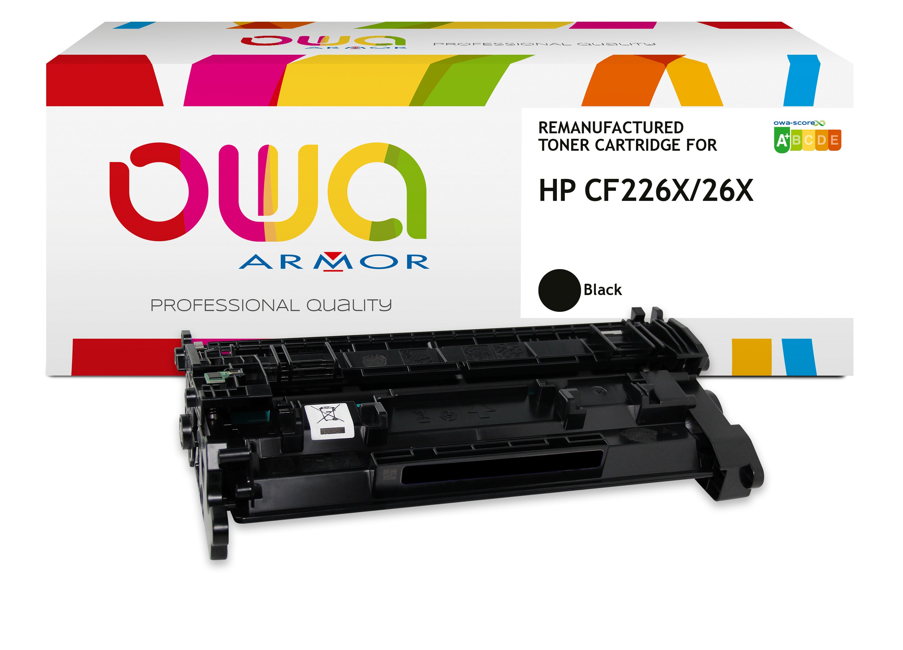 Hp Hp Cf226x Jumbo - Remanufactured Toner Owa - Extra High Capacity - Black