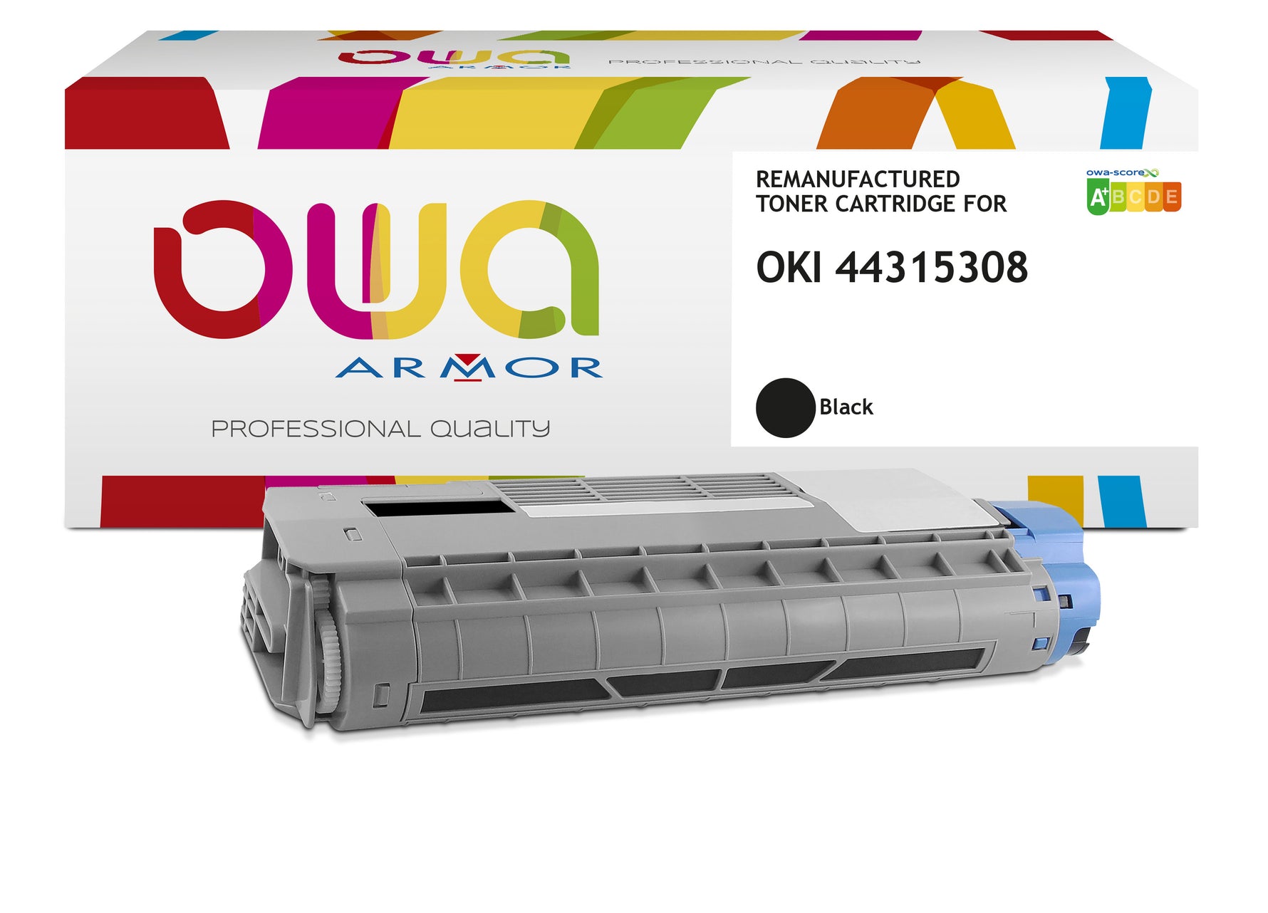 Oki Oki C610 - Remanufactured Toner Owa - Black