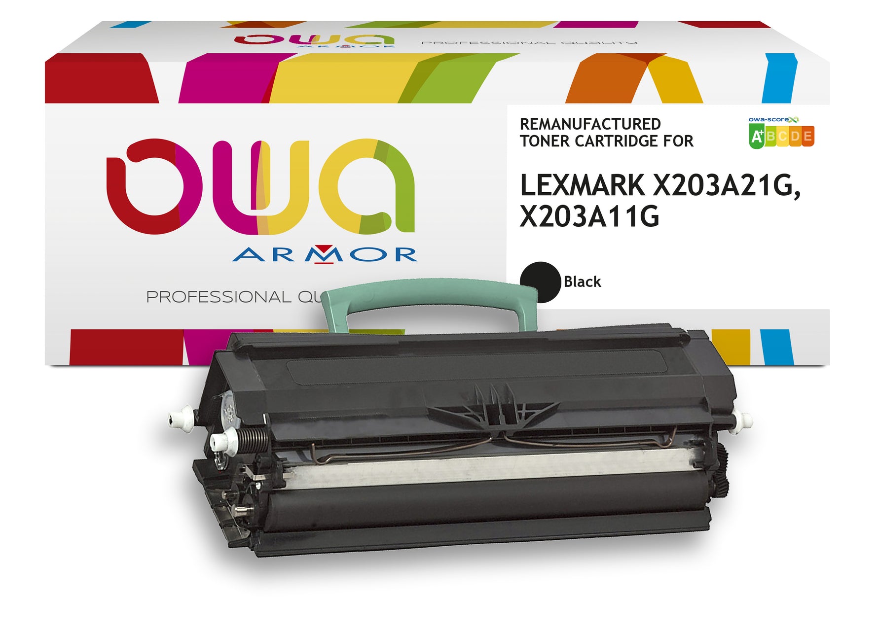 Lexmark Lexmark X203a21g, X203a11g - Remanufactured Toner Owa - Extra High Capacity - Black