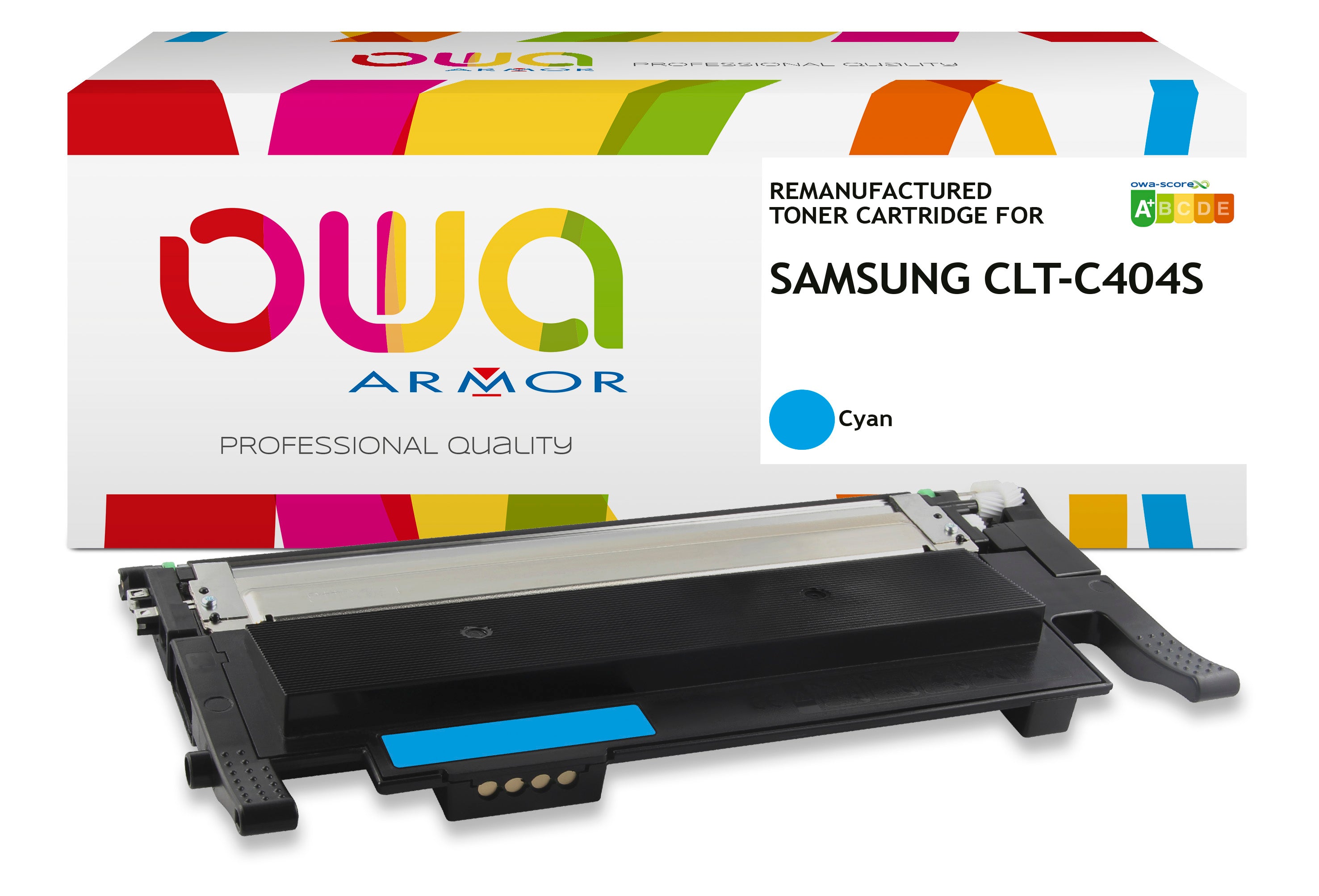 Samsung Samsung Clt-C404s/Els - Remanufactured Toner Owa - Cyan