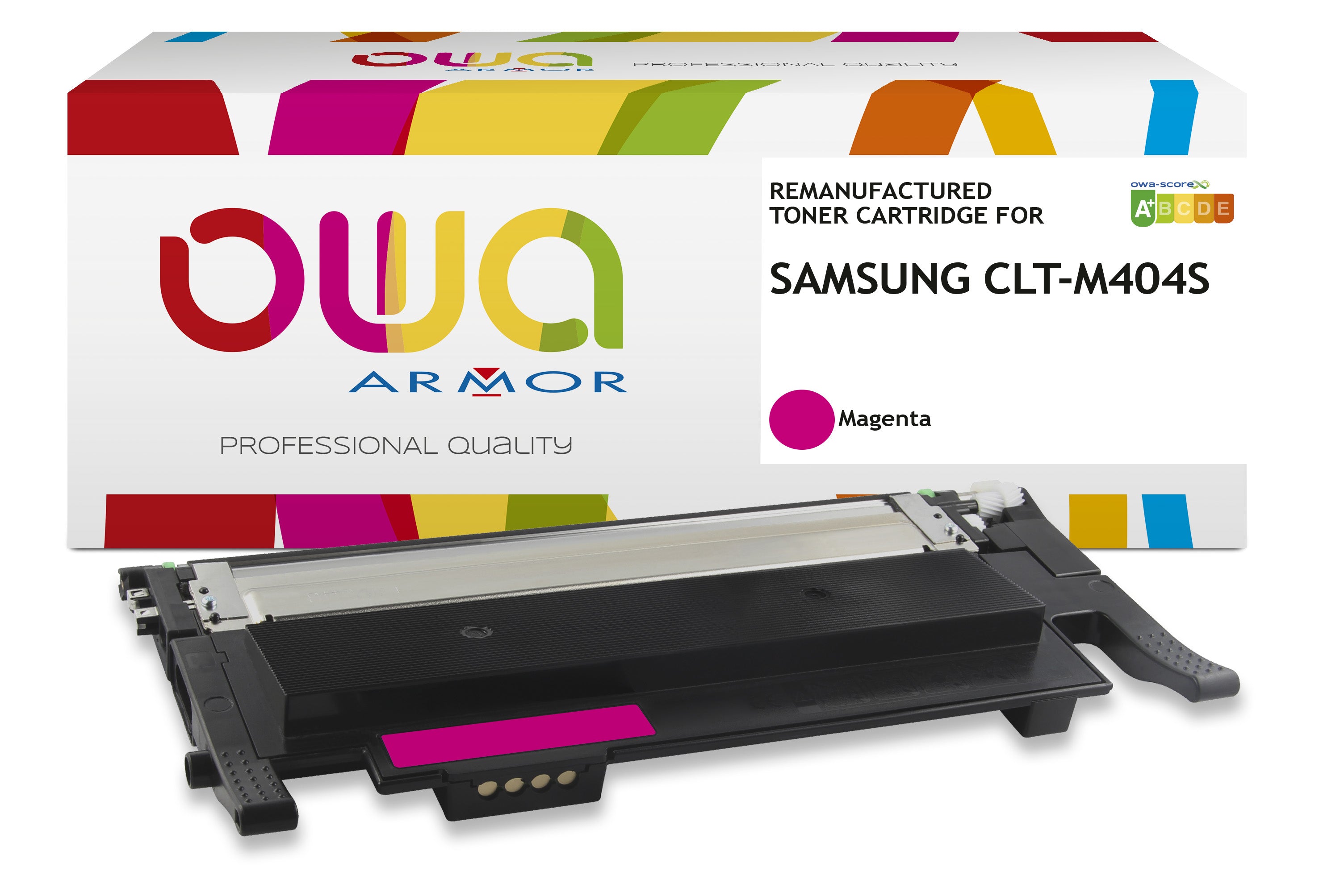 Samsung Samsung Clt-M404s/Els - Remanufactured Toner Owa - Magenta