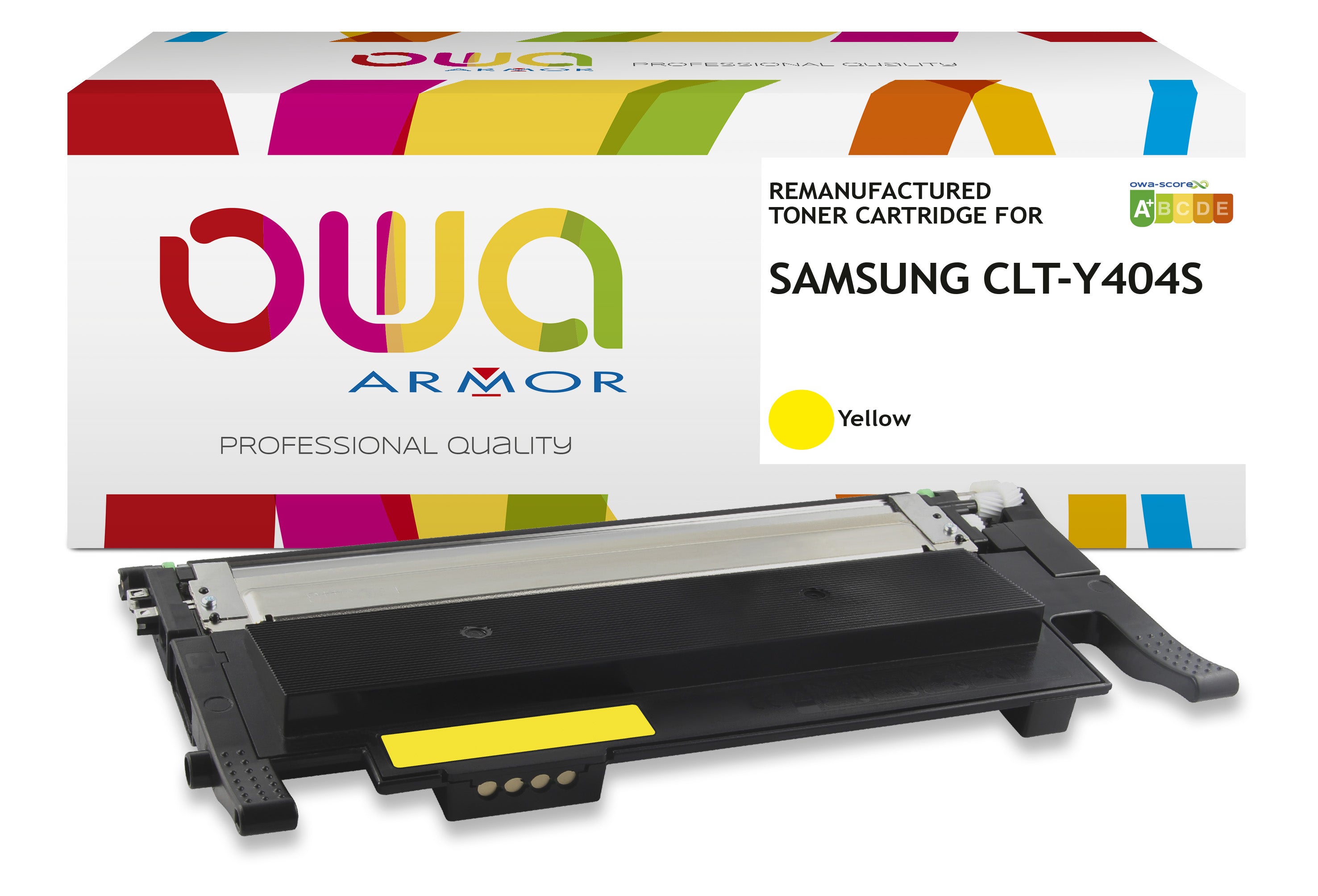 Samsung Samsung Clt-Y404s/Els - Remanufactured Toner Owa - Yellow
