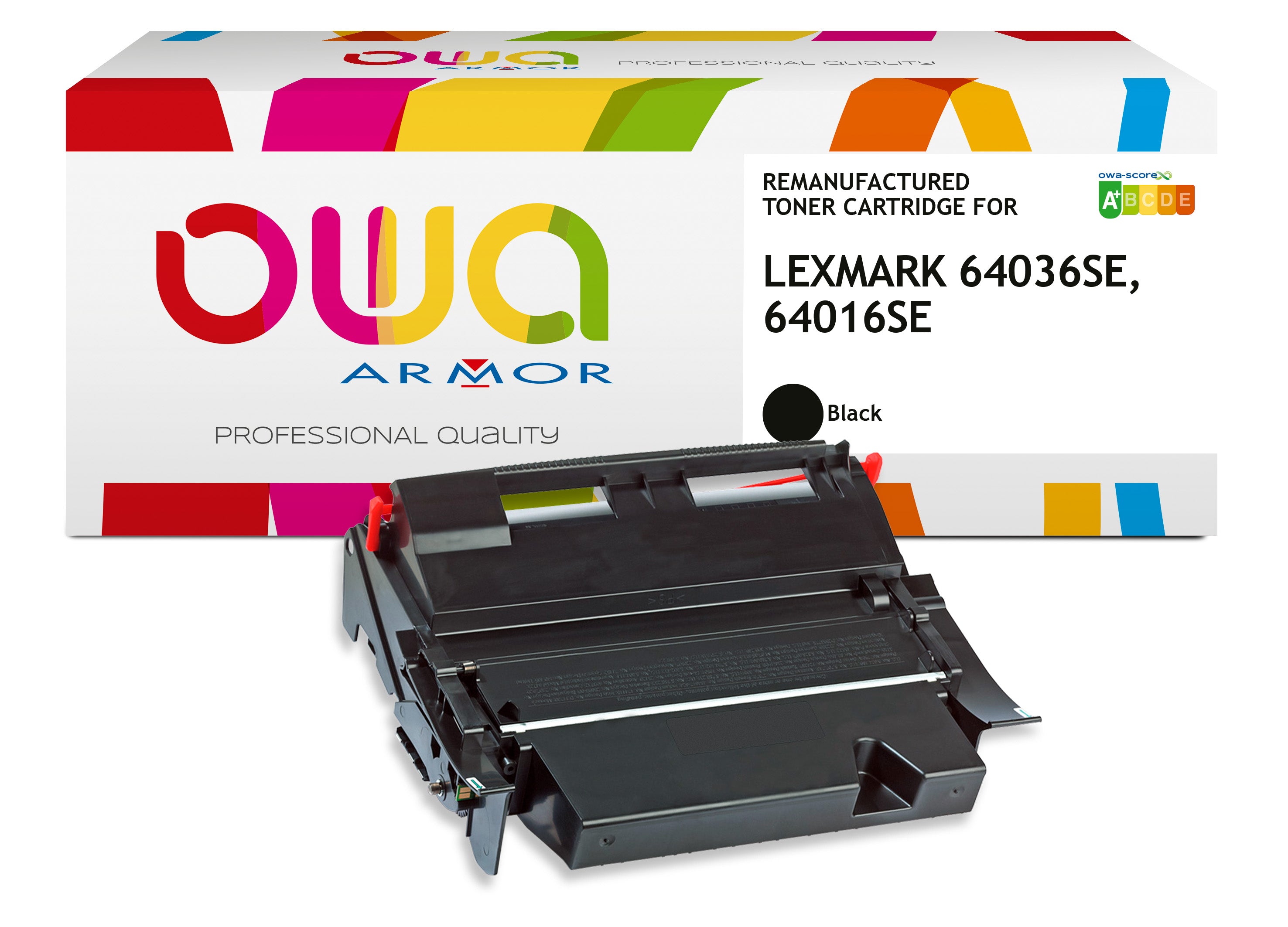Lexmark Lexmark 64036Se, 64016Se - Remanufactured Toner Owa - Black