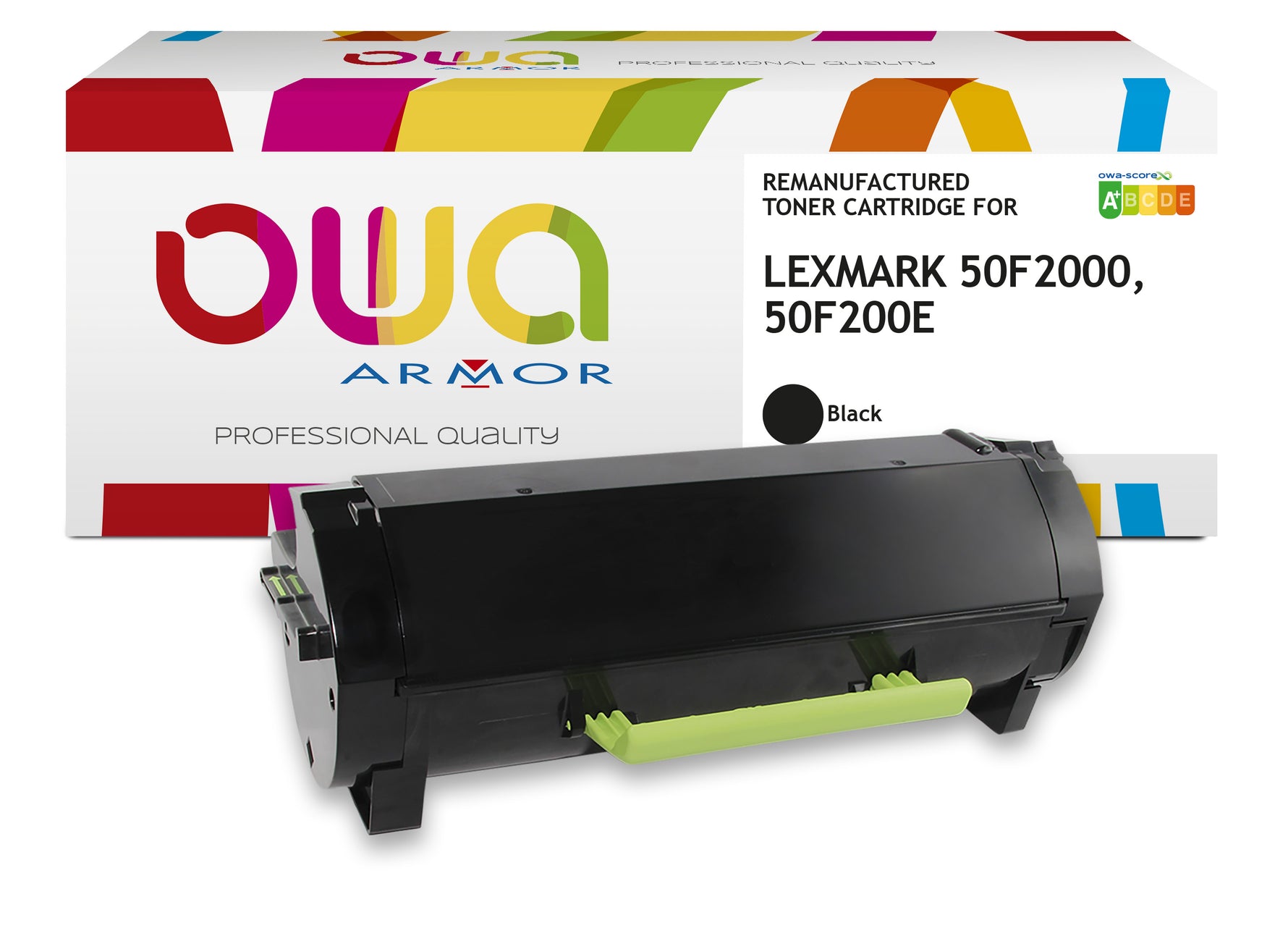 Lexmark Lexmark 50F2000, 50F200e - Remanufactured Toner Owa - Black