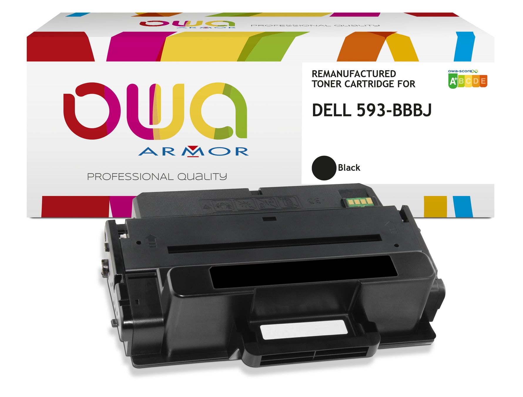 Dell Dell 593-Bbbj - Remanufactured Toner Owa - High Capacity - Black
