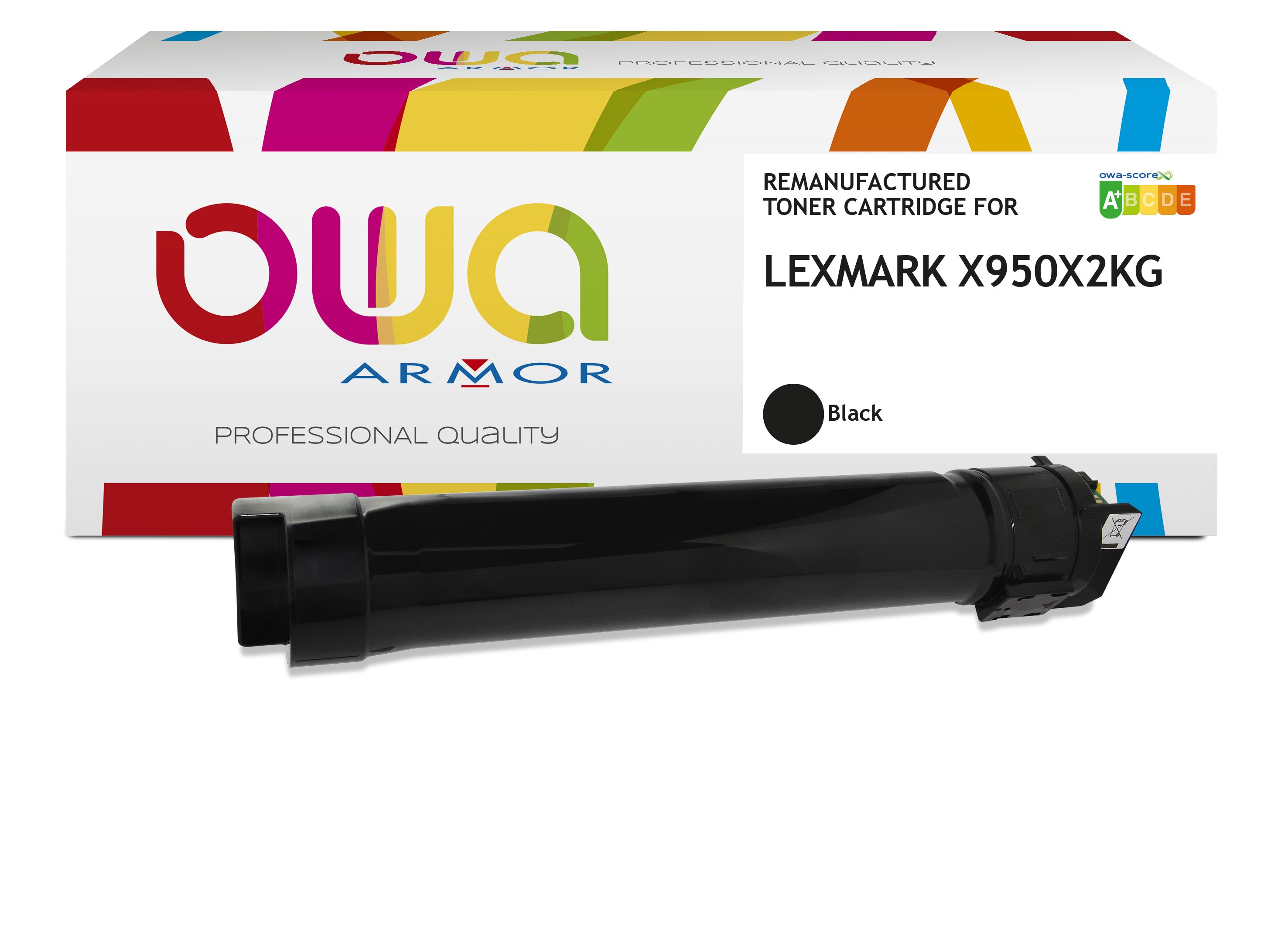 Lexmark Lexmark X950x2kg - Remanufactured Toner Owa - Black