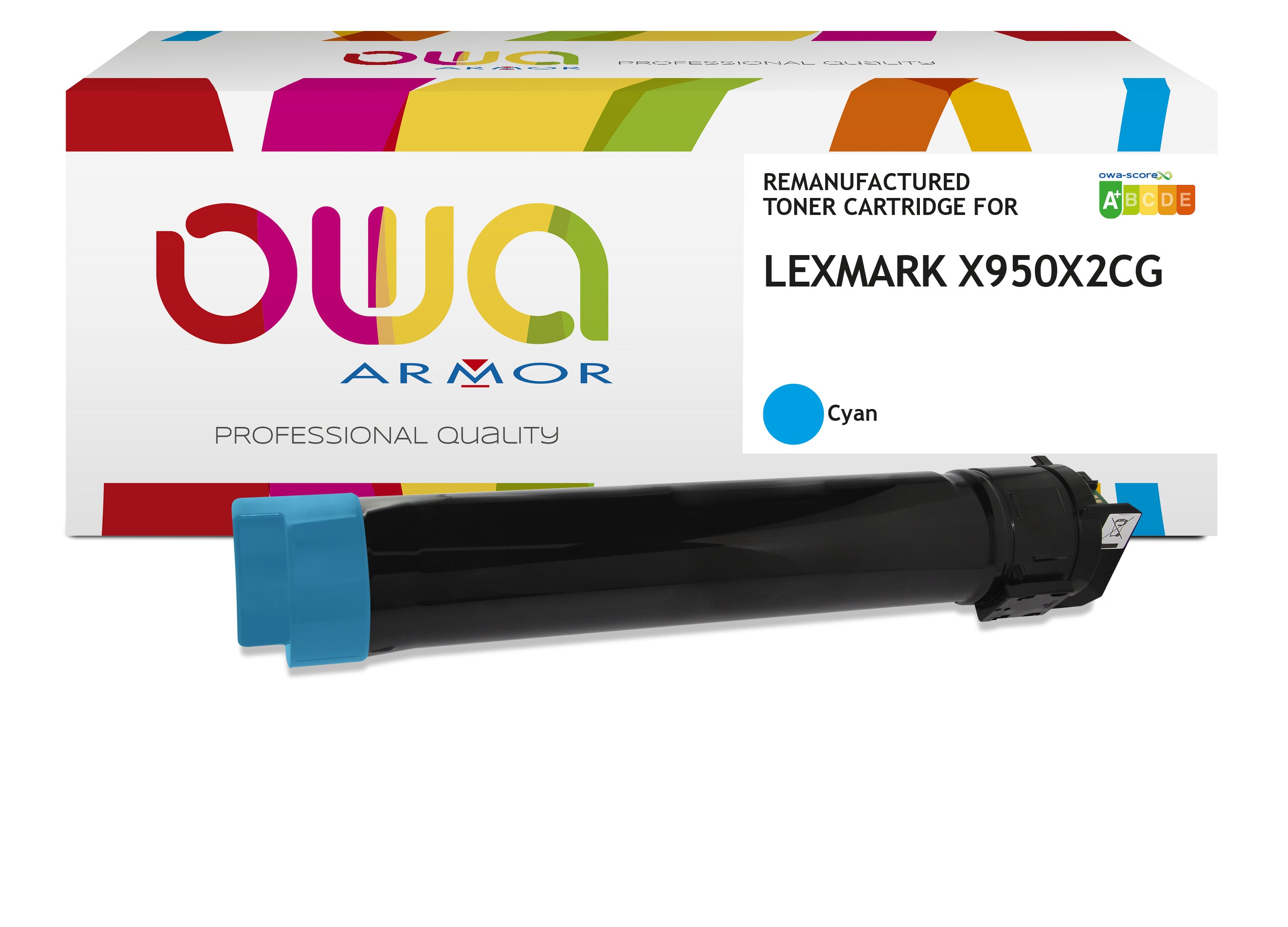 Lexmark Lexmark X950x2cg - Remanufactured Toner Owa - Cyan